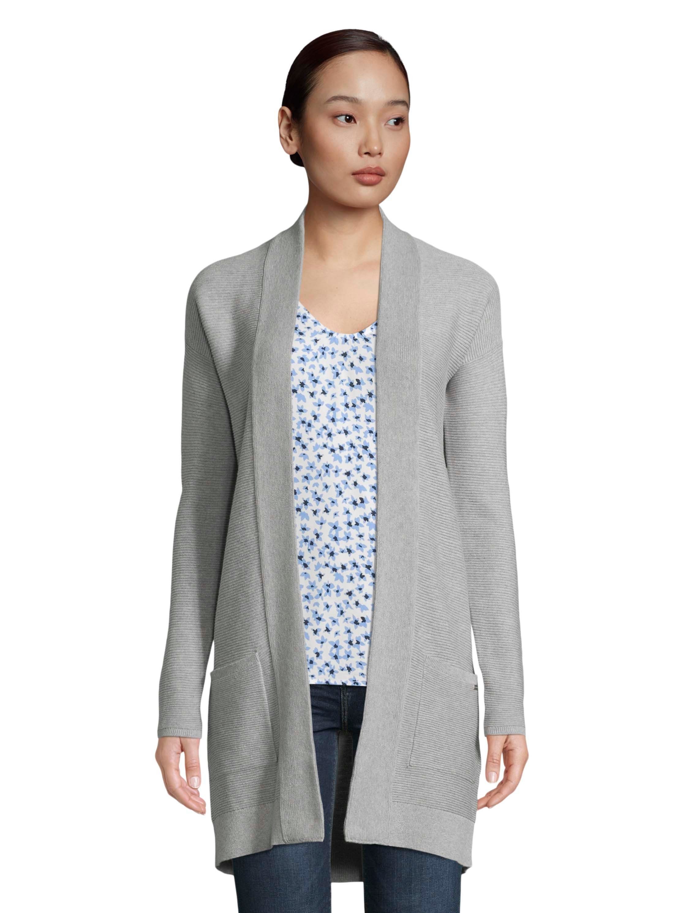 Longstrickjacke