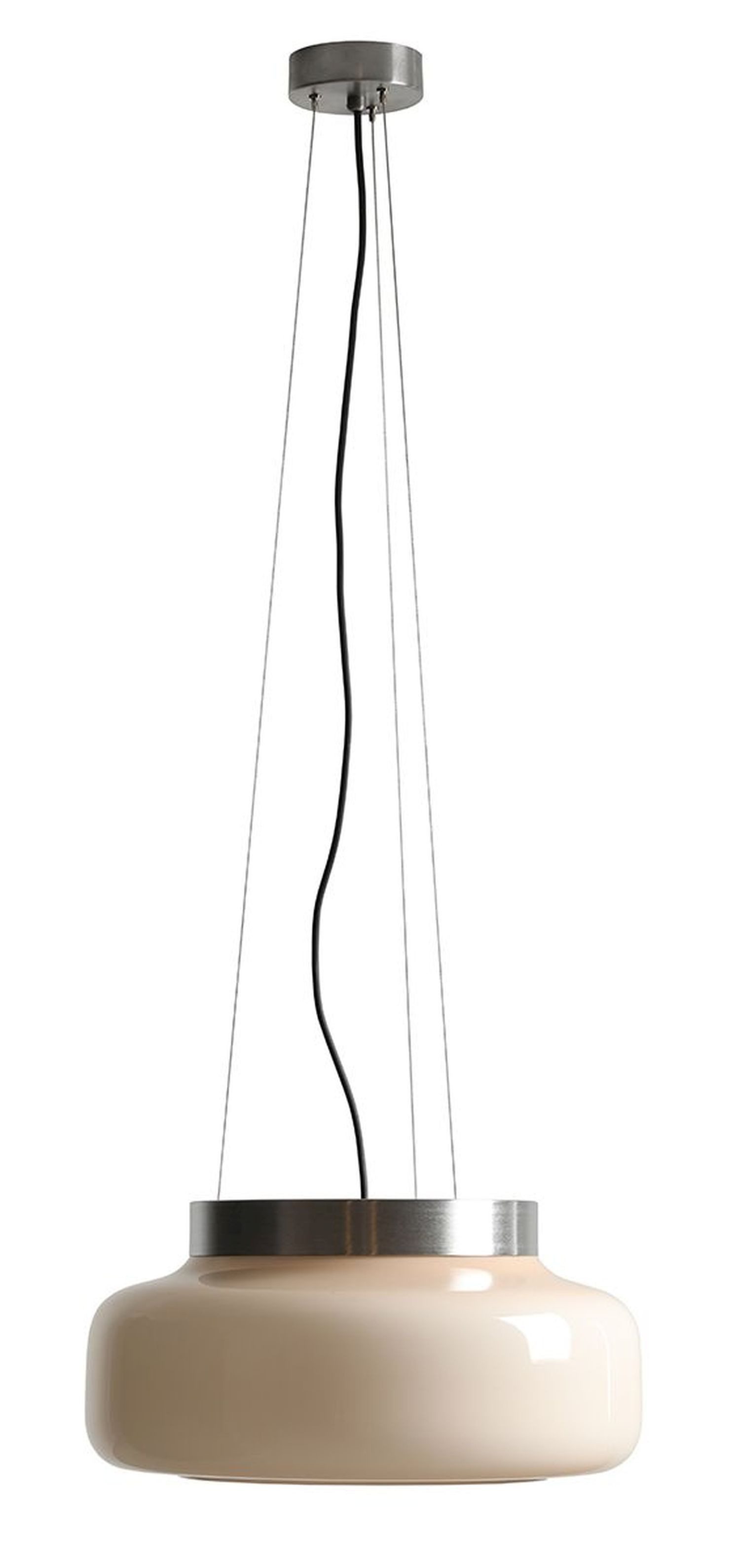 Licht-Erlebnisse Pendelleuchte ERAN, Glas Metall GX53 Ø 395 cm H: max. 220 cm Braun rund Modern
