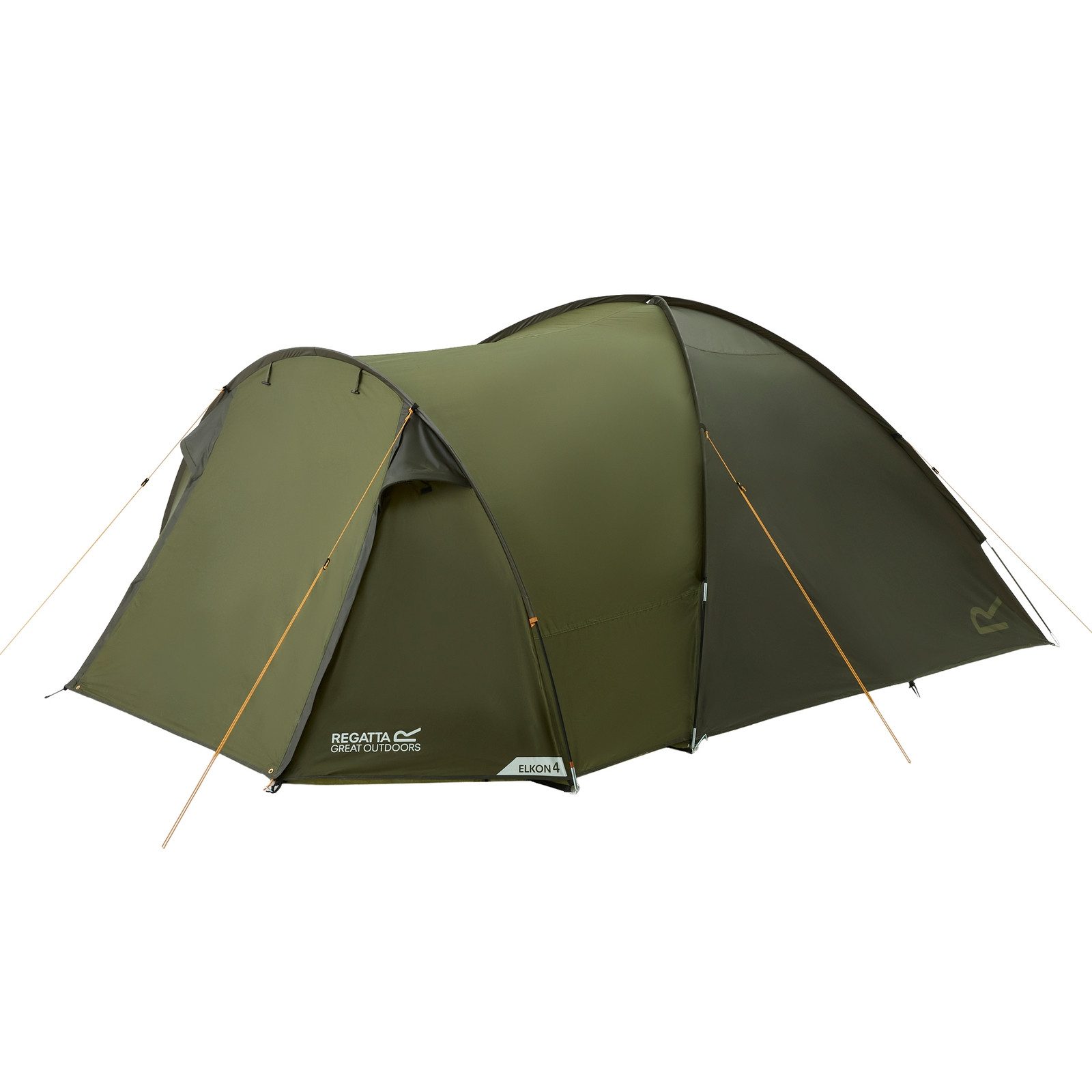 Regatta Gruppenzelt Elkon 4 Person Tent, Personen: 4, mit Überzelt