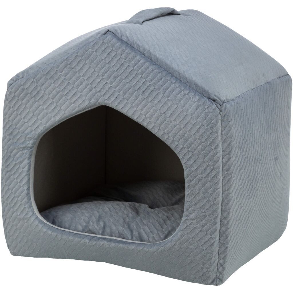 TRIXIE Tierhöhle Höhle Alena - blau-grau - 40 × 45 × 40 cm