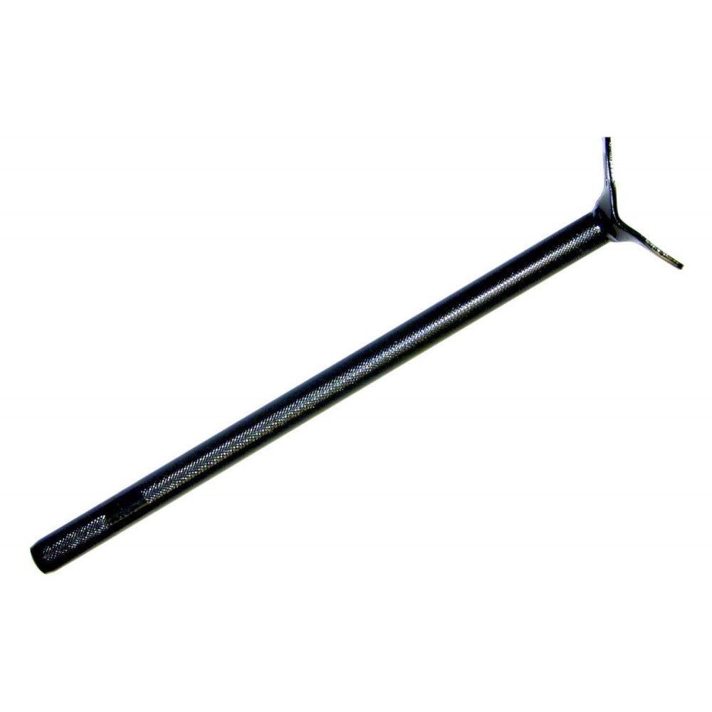 QU-AX Sattelstütze 4122 Sattelstütze 25,4x400 mm schwarz - Größe: 25,4x400