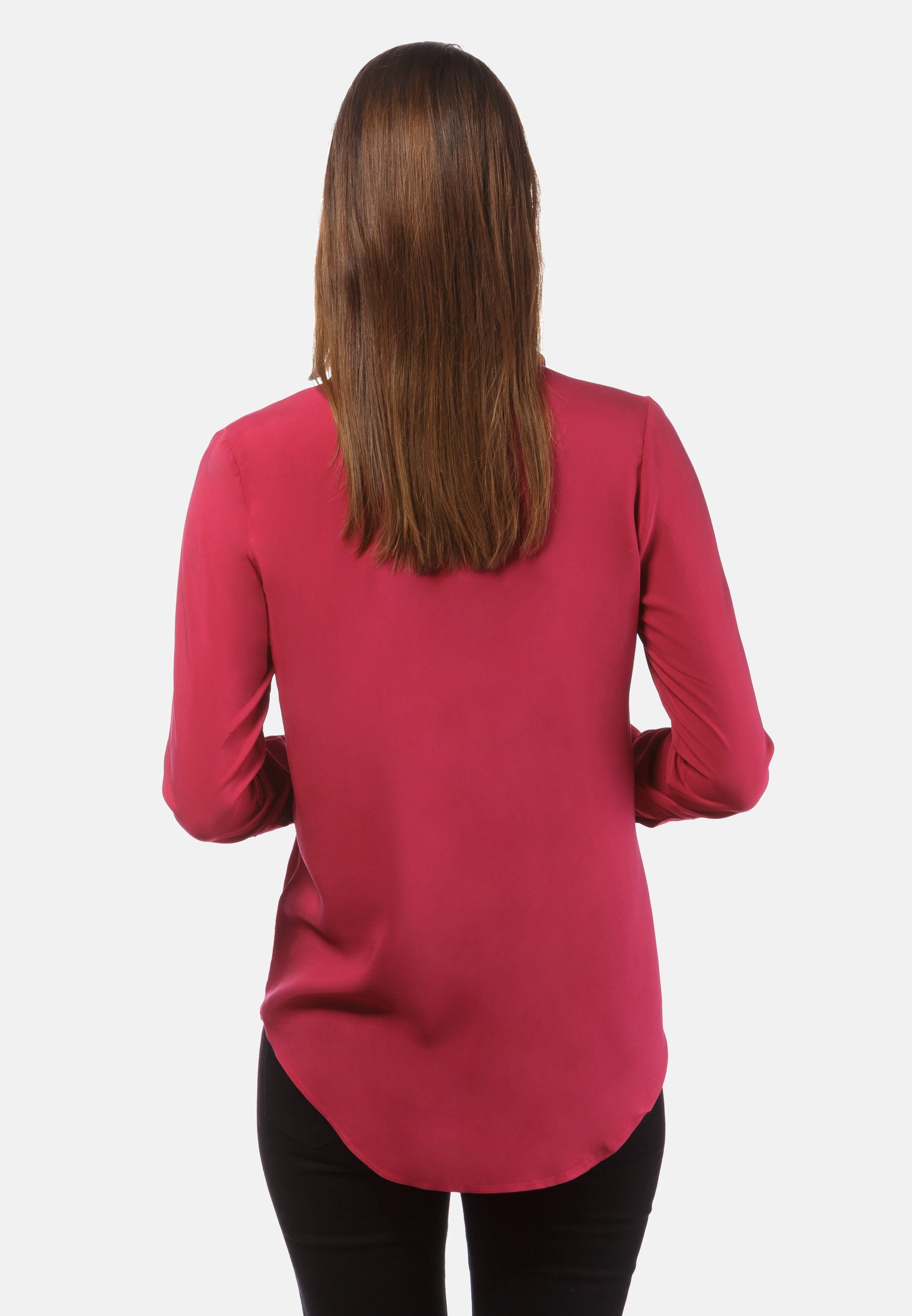 Vincenzo Boretti Klassische Bluse leicht tailliert