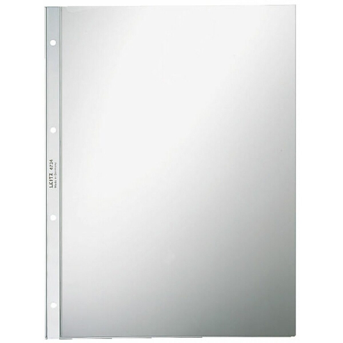 LEITZ Prospekthülle Prospekthüllen A4 80my PVC glasklar VE=10 Stück