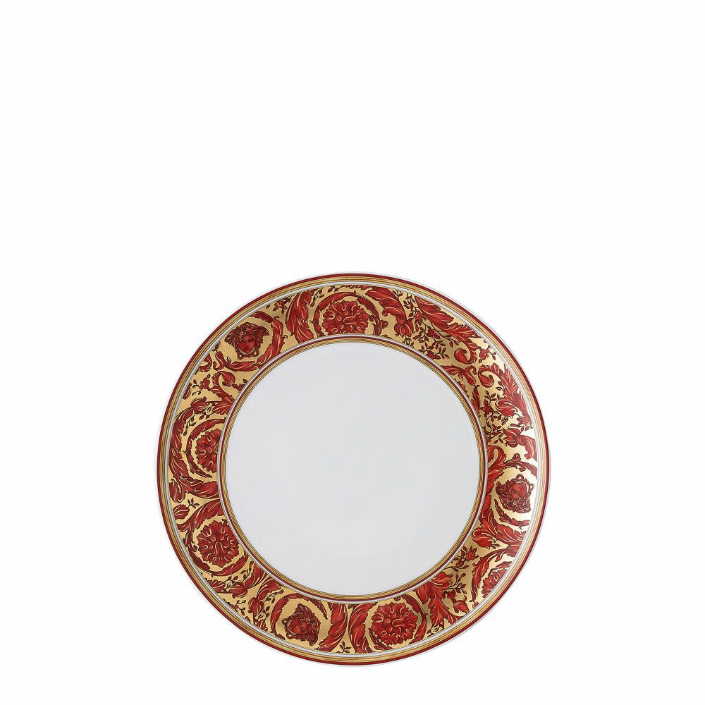 Rosenthal meets Versace Frühstücksteller Medusa Garland Red 21 cm