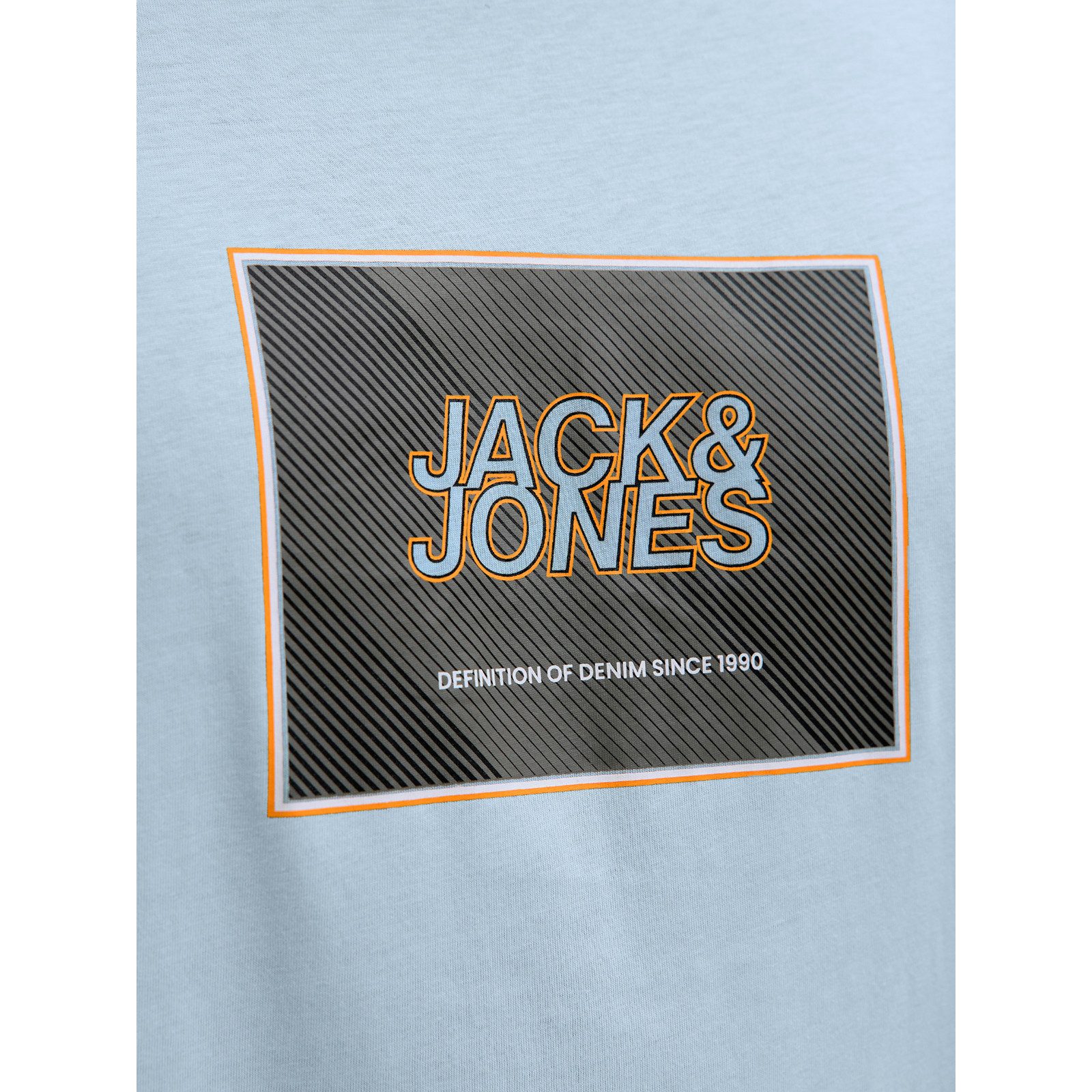 Jack & Jones Rundhalsshirt Jack&Jones Übergrößen T-Shirt hellblau JJRAIN Pr günstig online kaufen
