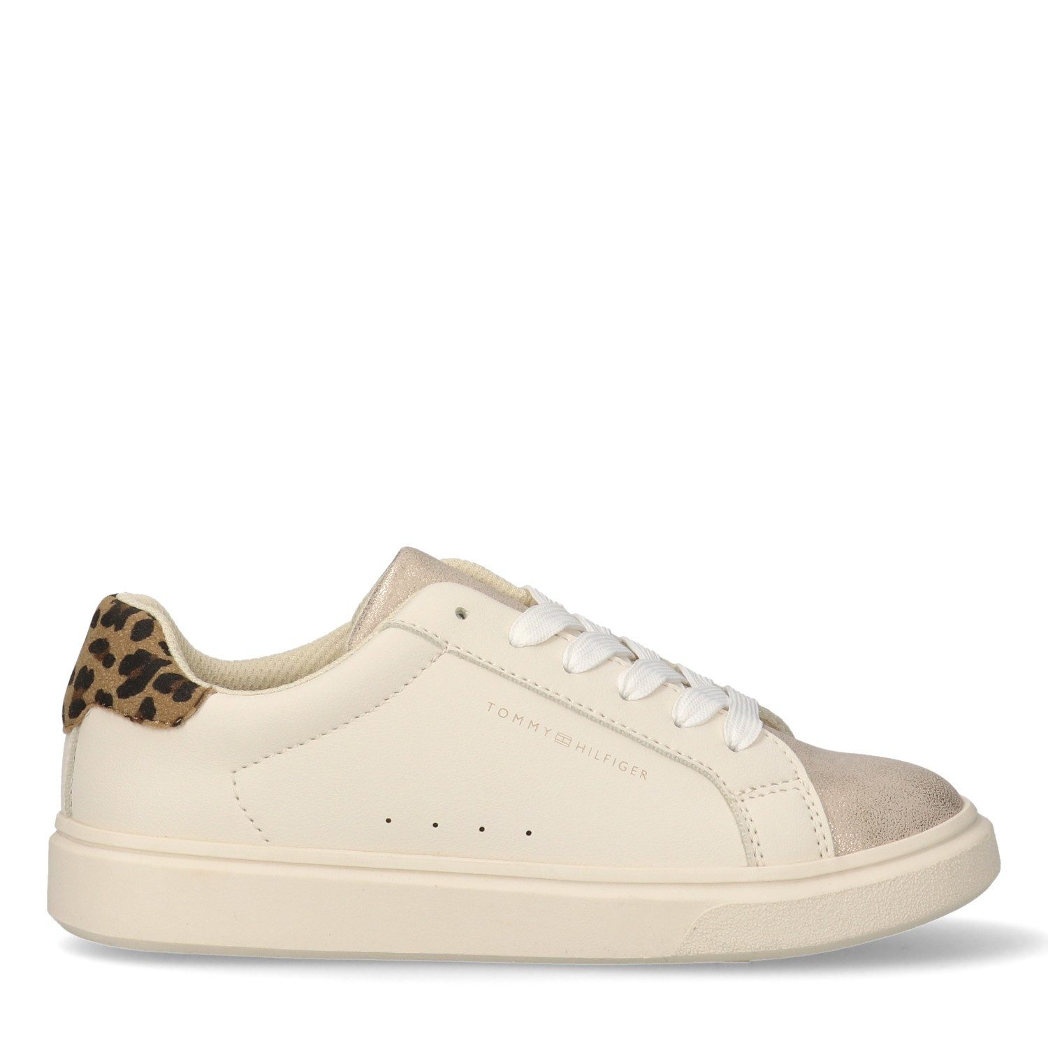 Tommy Hilfiger Sneaker Freizeitschuh, Halbschuh, Schnürschuh mit Kontrastbesätzen