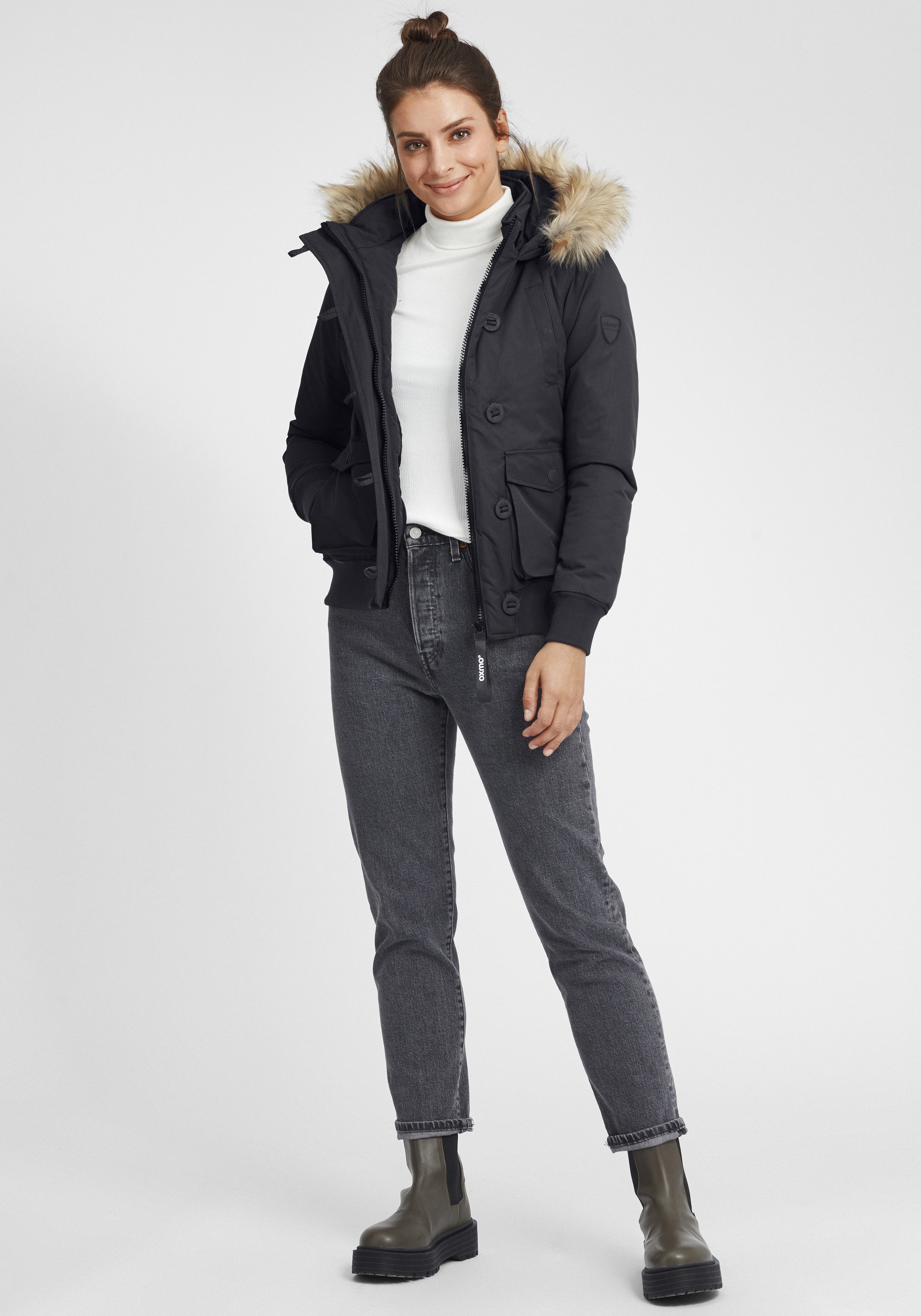 OXMO Winterjacke OXAcila Wattierte Winterjacke mit günstig online kaufen