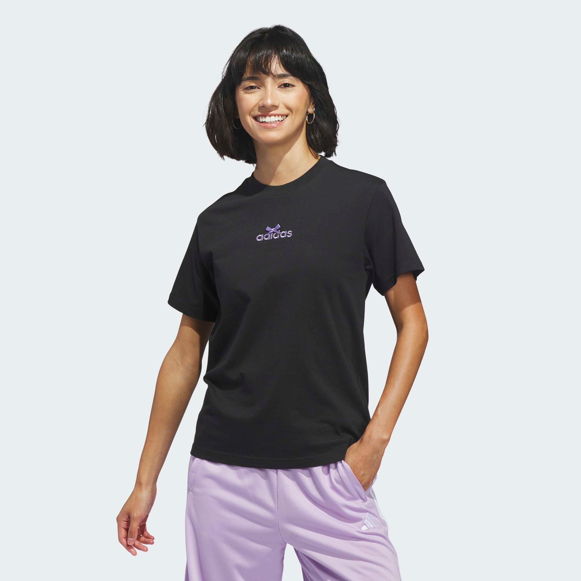adidas Sportswear T-Shirt W SC LIN BOW T. Reduzierter Preis € 20,99. Unverbindliche Preisempfehlung € 25,00