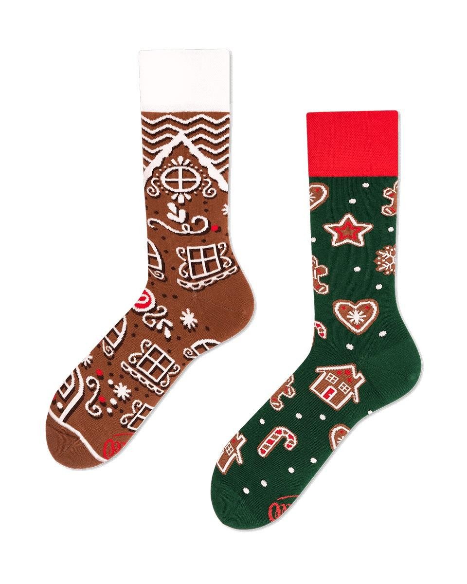 Many Mornings Freizeitsocken "LEBKUCHEN MANN" 35-38