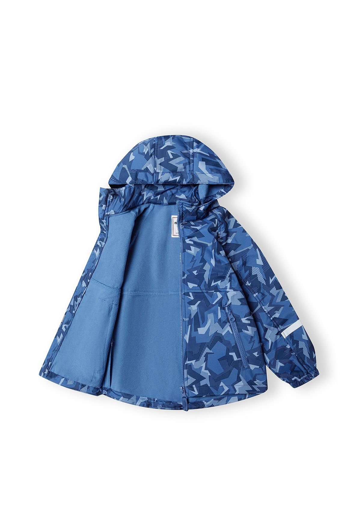 MINOTI Kapuze Softshelljacke (1y-14y) mit Blau Softshell-Jacke