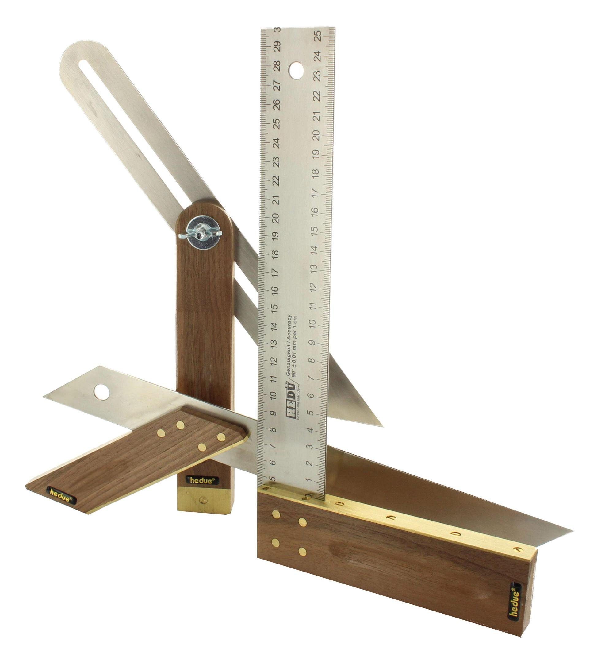 HEDUE Anschlagwinkel, (3-St), Tischler-Set A031