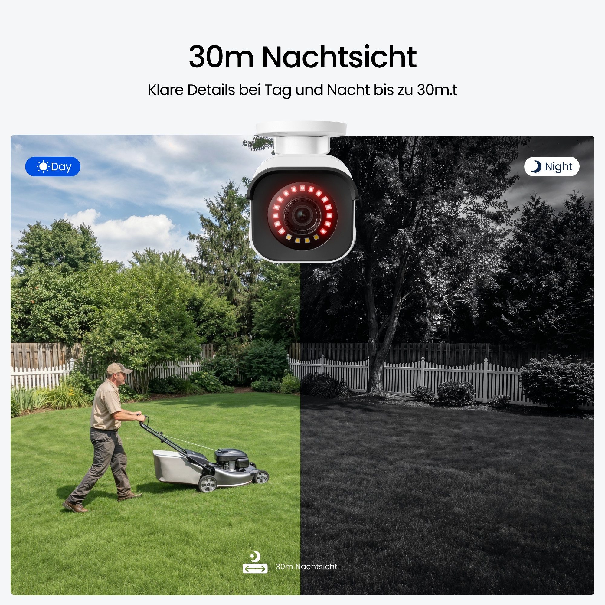 Reolink Überwachungskamera RLC-810A (Außenbereich, Innenbereich, 1-tlg., Personen-/Fahrzeugerkennung, Smart Home, IR Nachtsicht,8MP,4K)