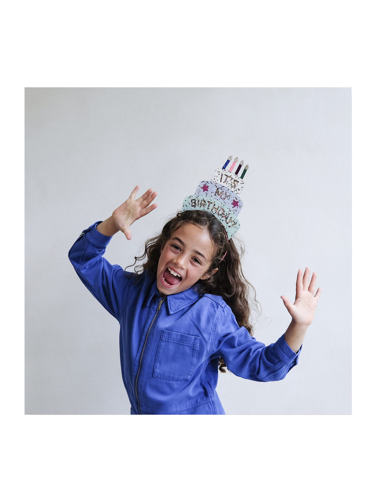 Mimi & Lula Haarband Mädchen Haarreif BIRTHDAY CAKE HEADDRESS