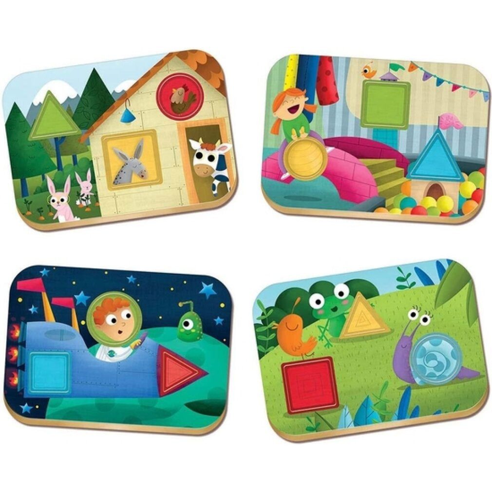 Educa Puzzle Baby Forms Brettspiel, Puzzleteile