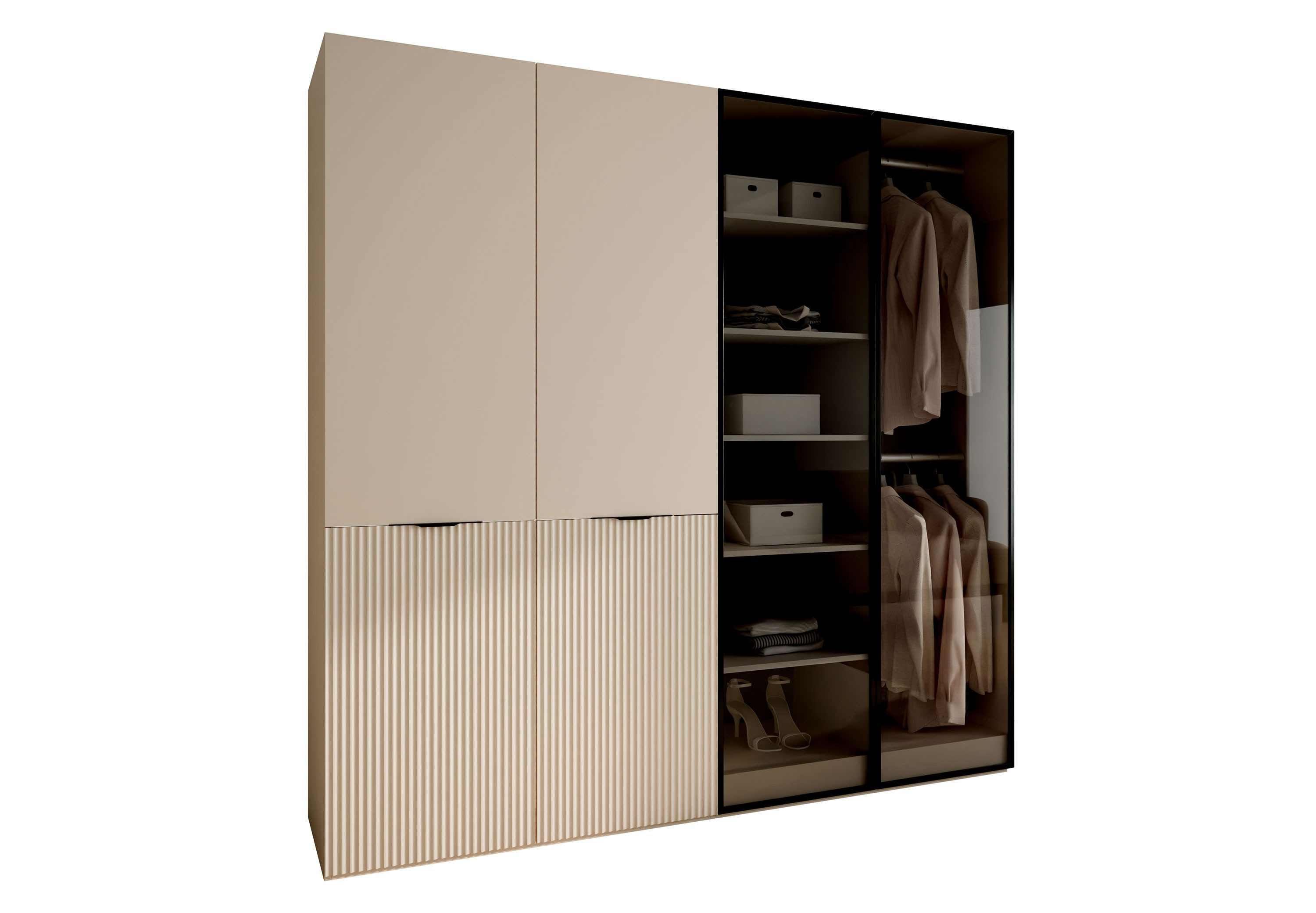 Lookway Kleiderschrank SANDBOX KASCHMIR 200 202x49x200 cm günstig online kaufen