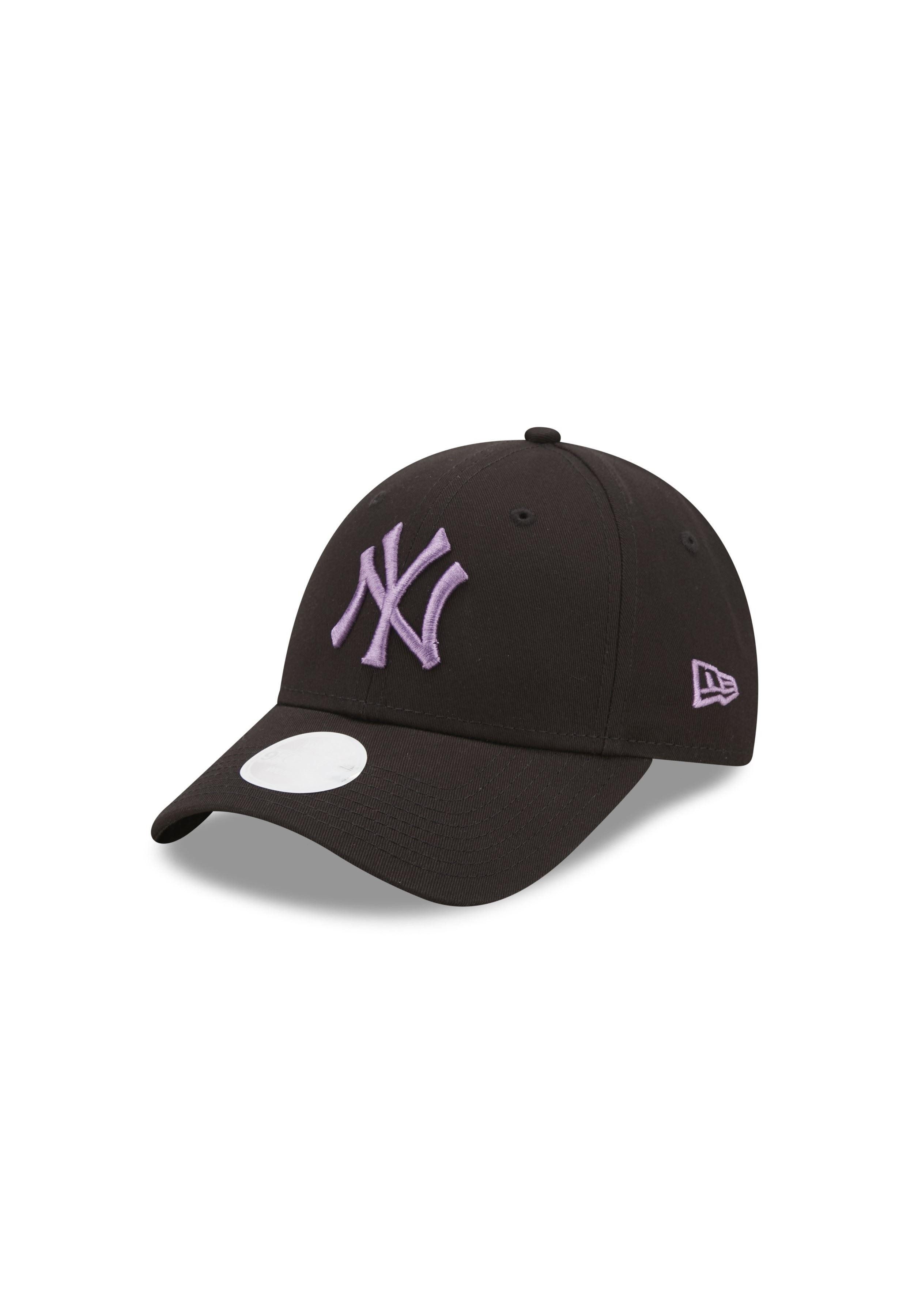 Baseball Cap New York Yankees MLB League Essential Black Purple 9Forty Adjustable W