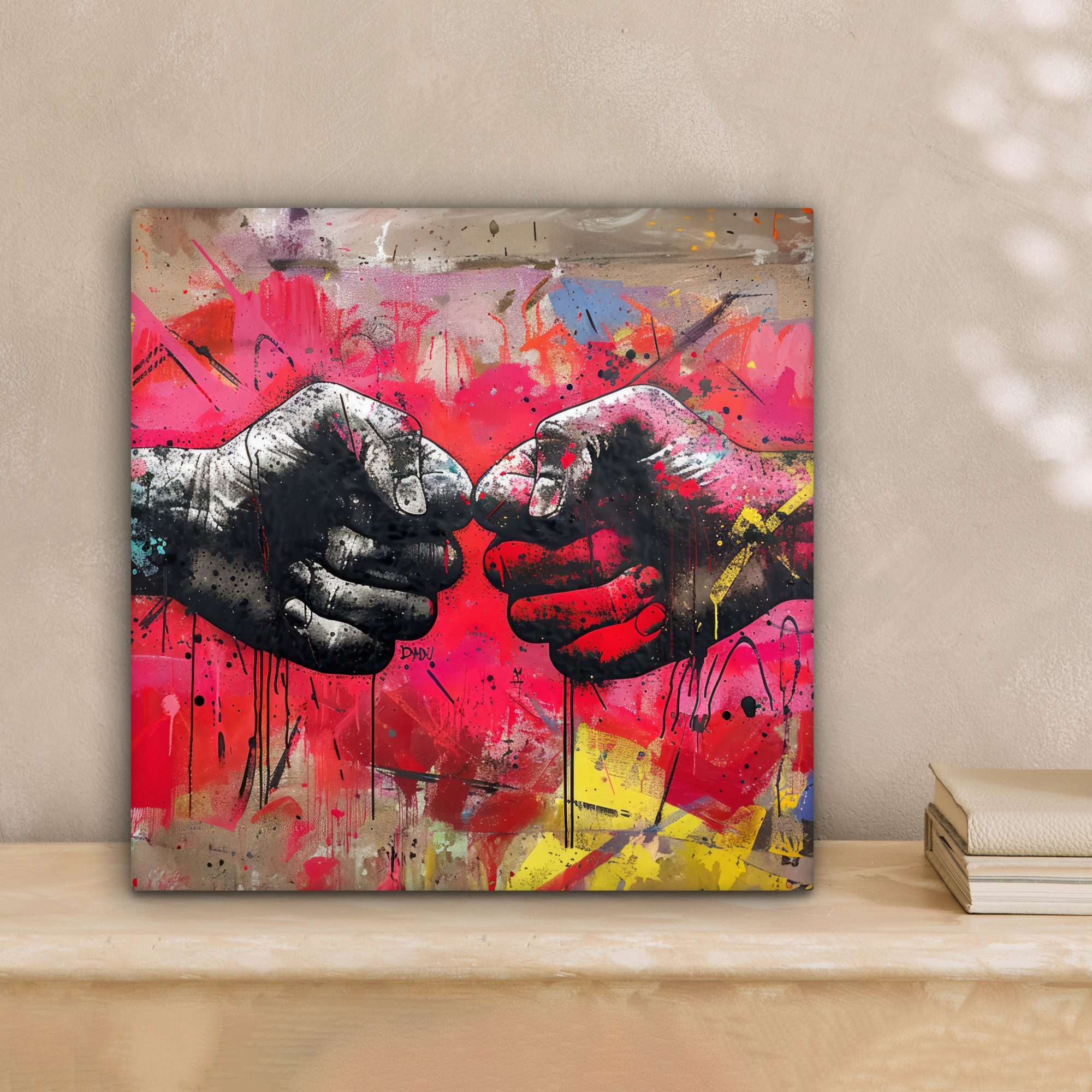 OneMillionCanvasses® Leinwandbild Straßenkunst - Graffiti - günstig online kaufen