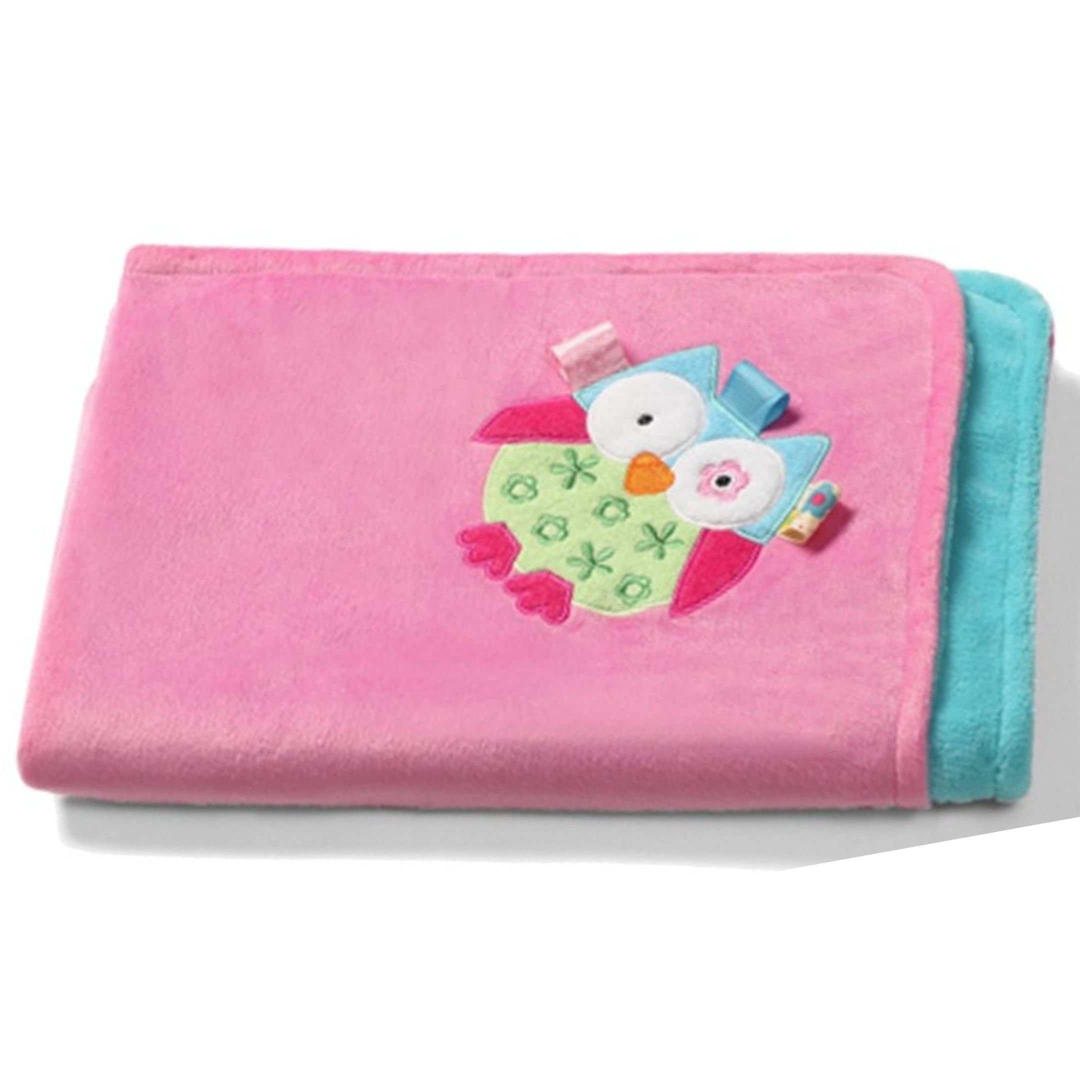 Babydecke Baby Kuscheldecke 3D 75x100 Mircofibre - Motorik Sensorik, babyono, Ganzjährig, Tastsinnförderung