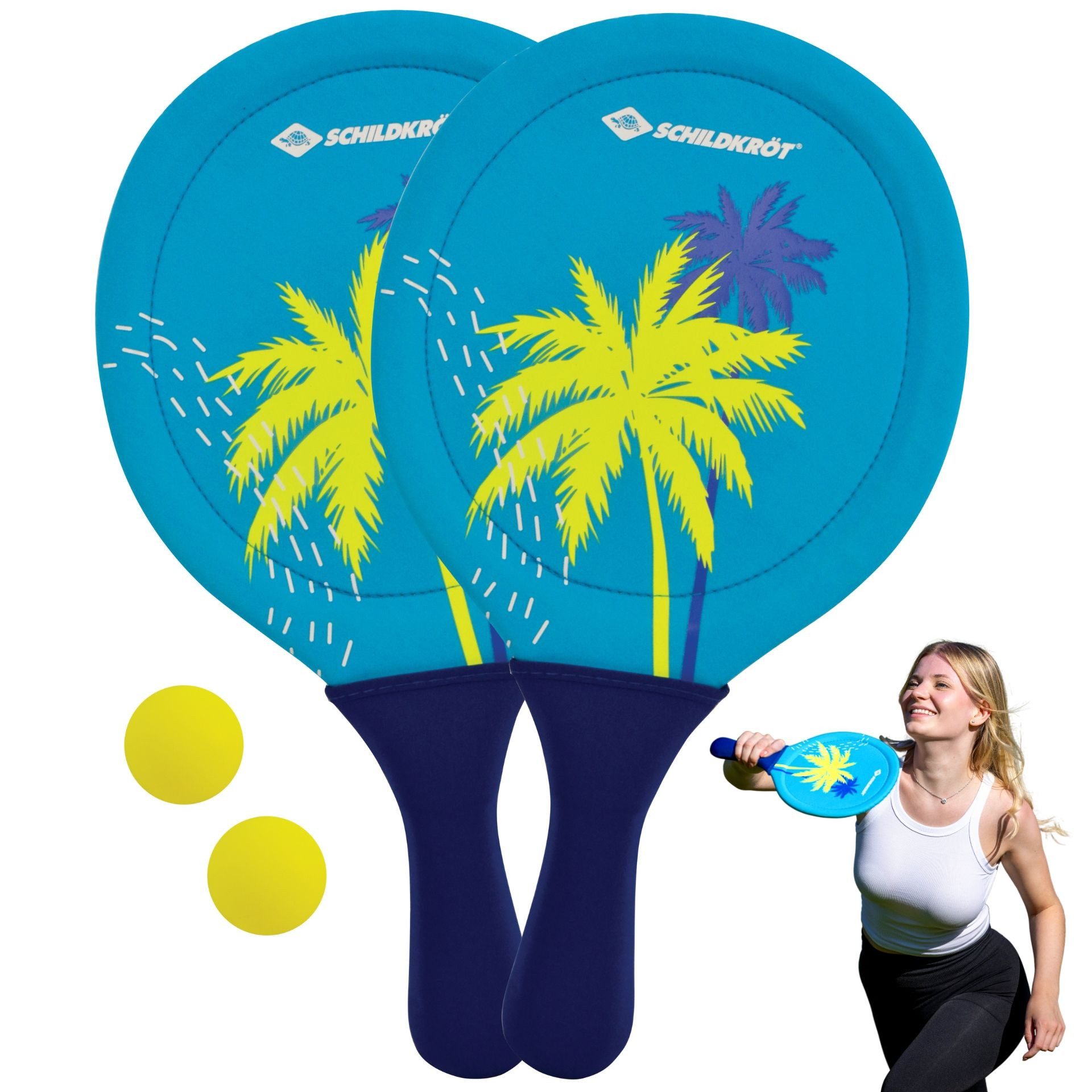 Beachballschläger Neopren Beachball Set