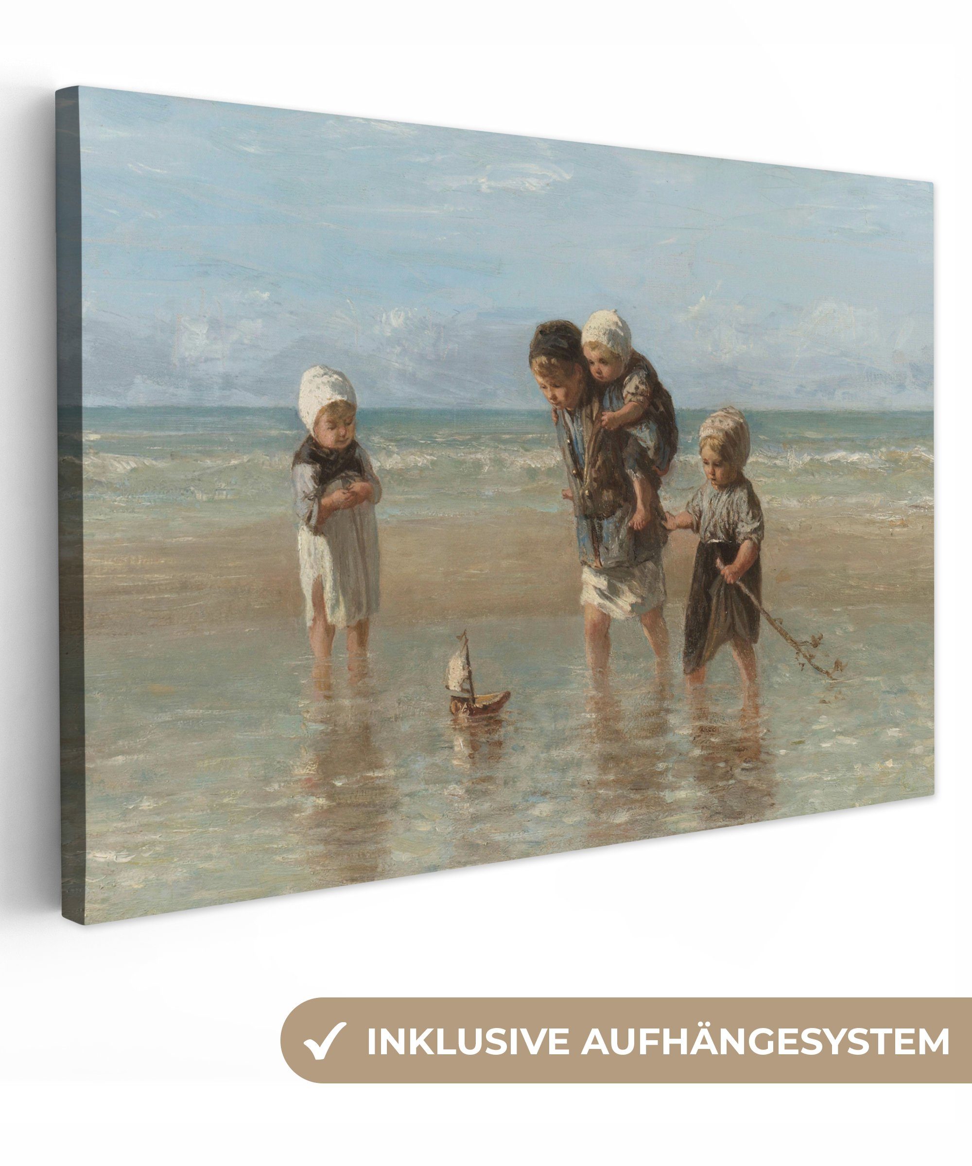 OneMillionCanvasses® Leinwandbild Alte Meister - Kunst - Kinder des Meeres günstig online kaufen