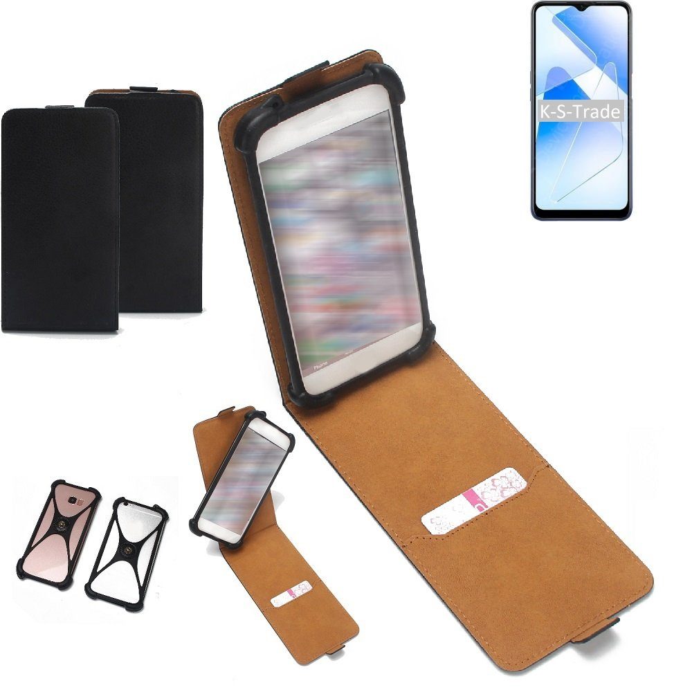 K-S-Trade Handyhülle für Oppo A53s 5G, Handyhülle Schutzhülle Hülle Case Cover Flip Style Bumper