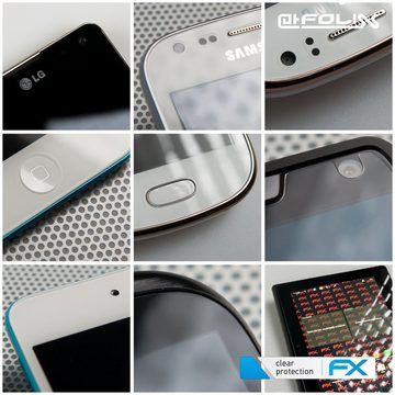 atFoliX Schutzfolie Displayschutz für Blackberry 8900 Curve, (3 Folien), Ultraklar und hartbeschichtet