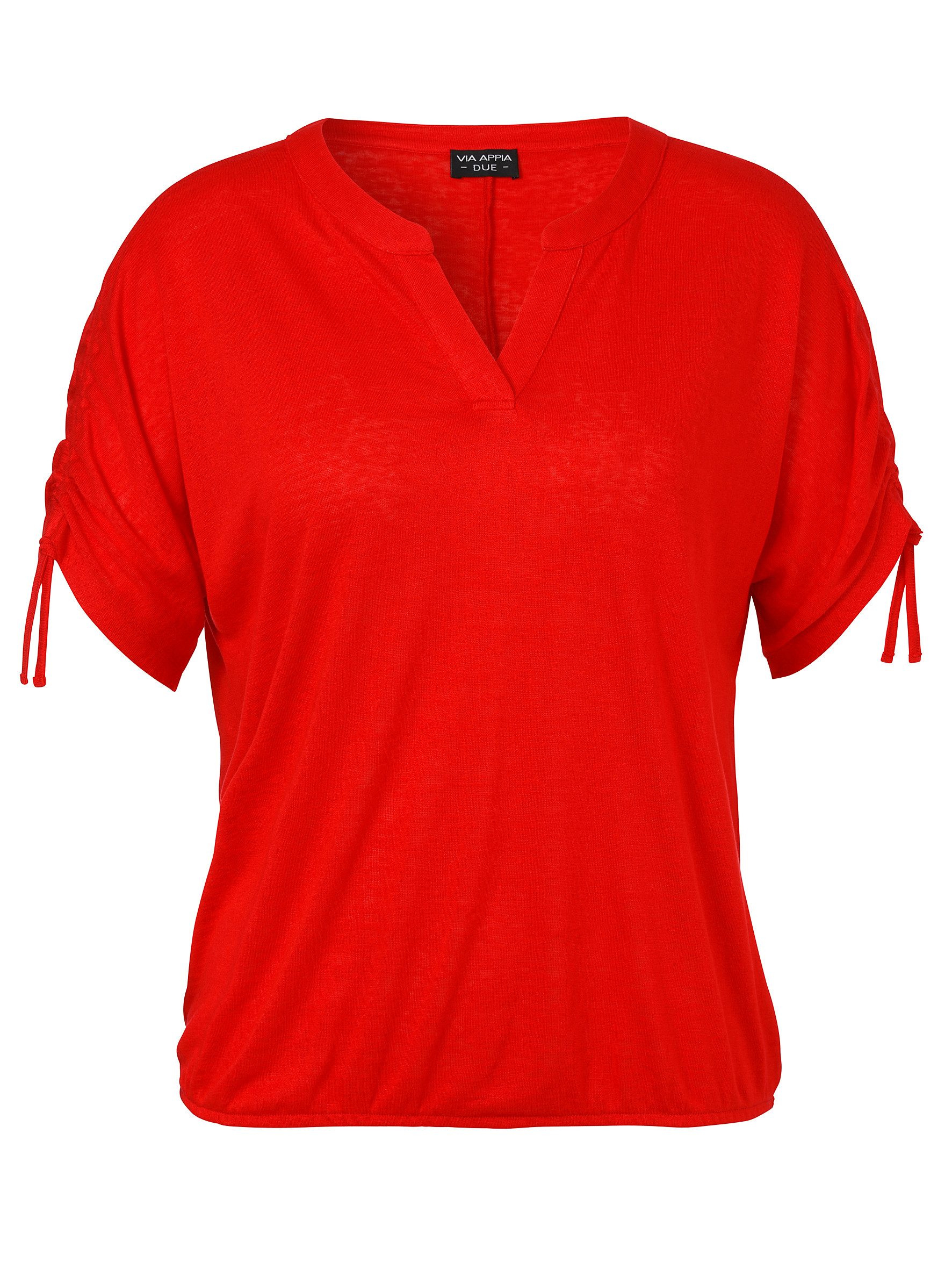 VIA APPIA T-Shirt T-Shirt V-Ausschnitt 1/2 Arm günstig online kaufen