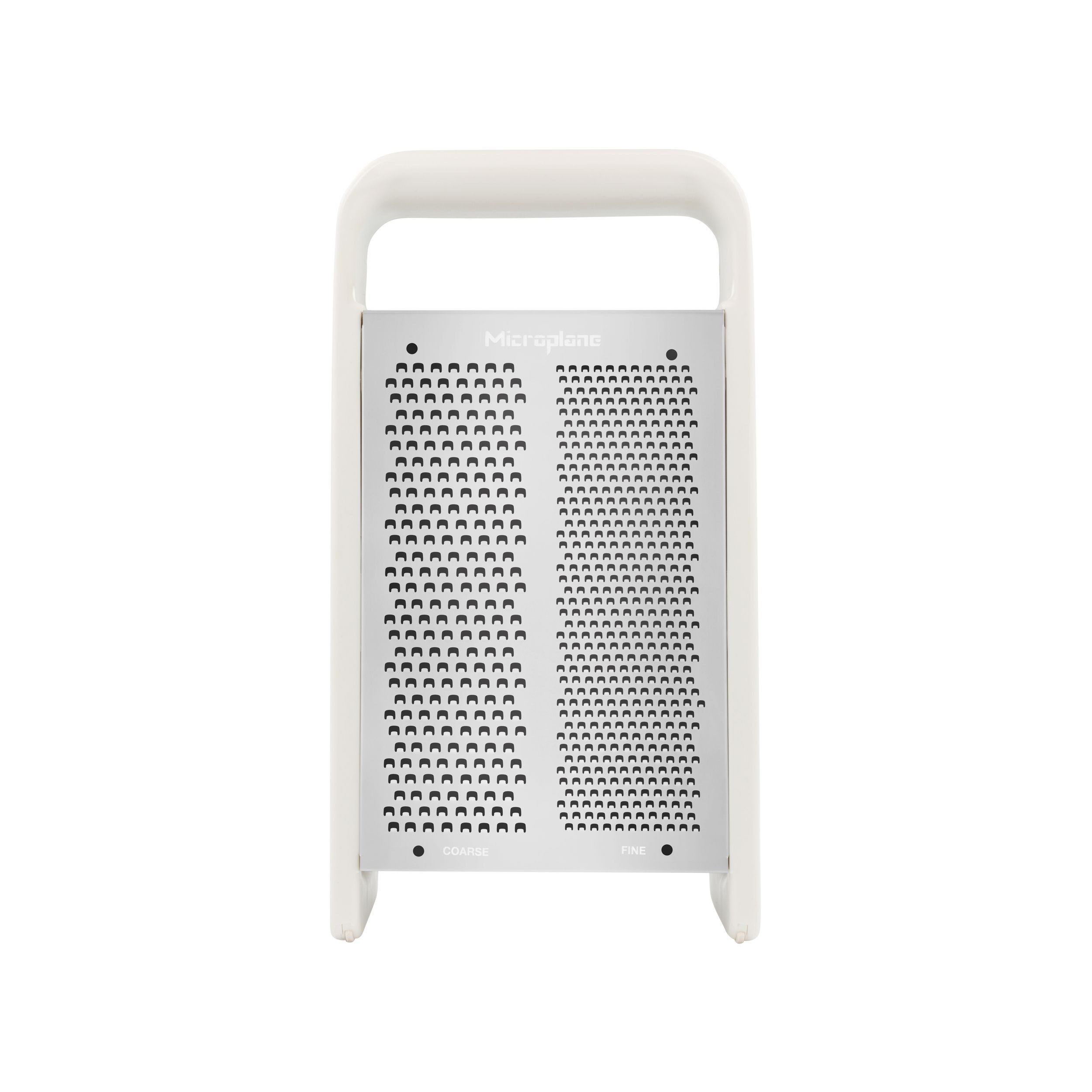 Microplane Küchenreibe Box Grater / Vierkantreibe PureCut – 5-in-1 – Cashmere Beige