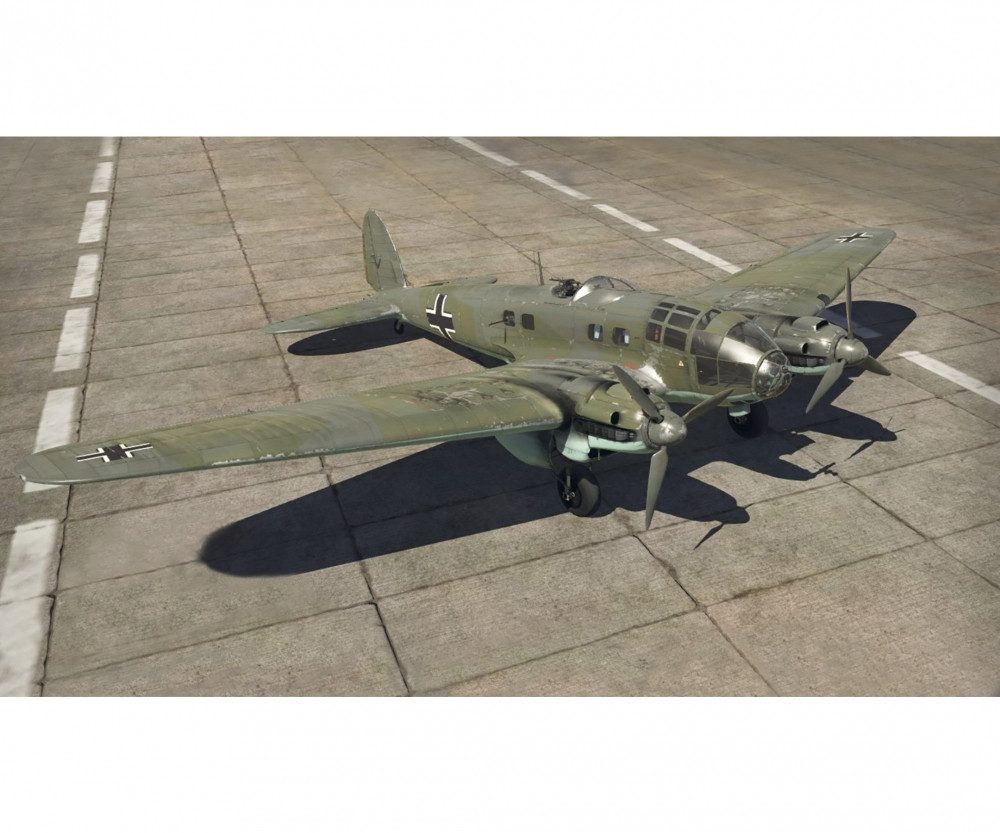 Modellbausatz Italeri 1:72 Heinkel HE-111H-6