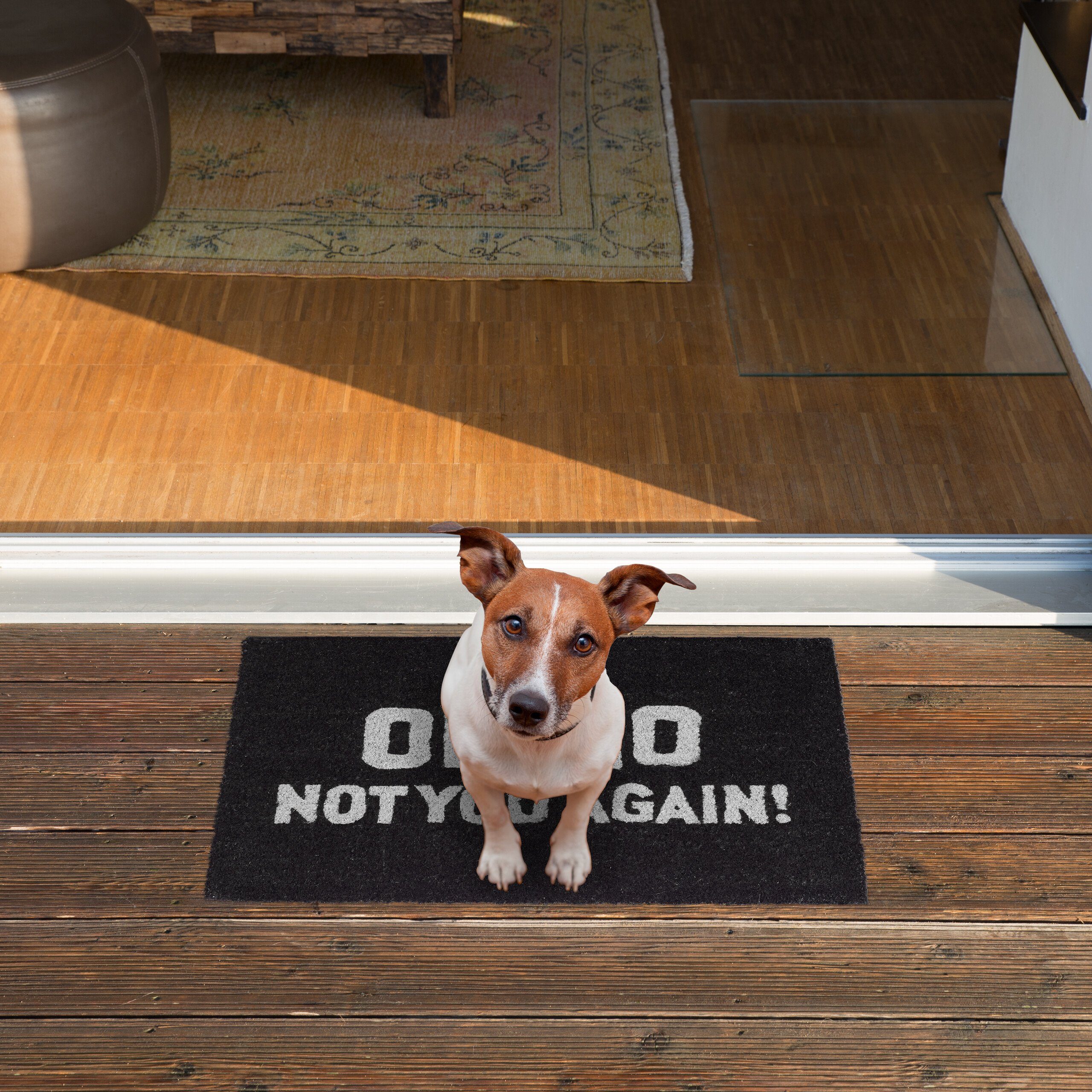 relaxdays Fußmatte Oh No, Höhe: 15 mm günstig online kaufen