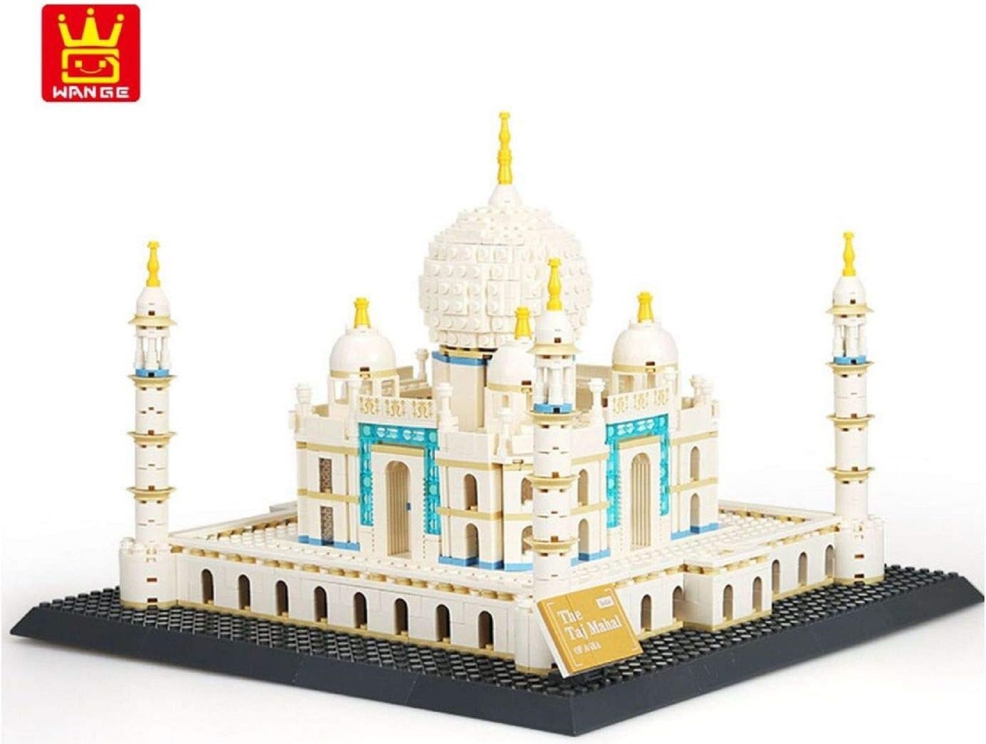 Wange Wange 5211 Taj Mahal 1.113 Teile Architecture Building Konstruktions-Spielset, (1113 St)