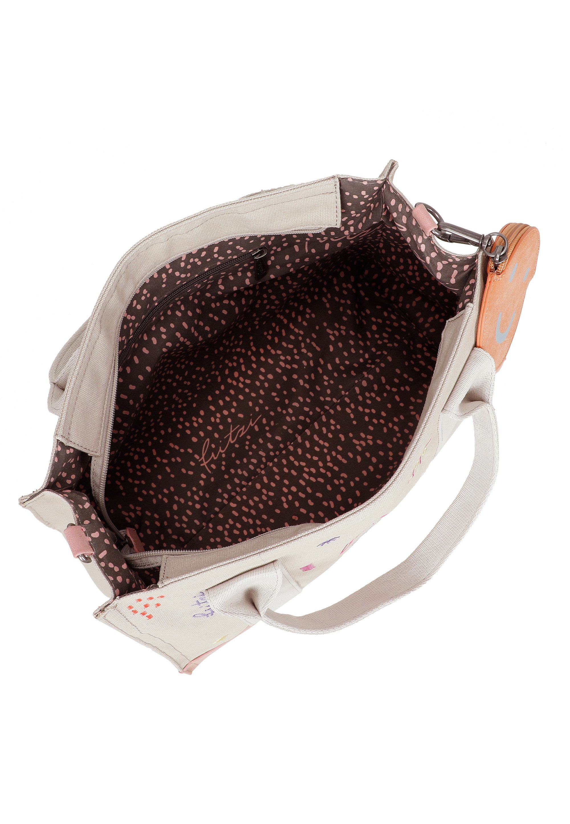 Fritzi aus Preußen Schultertasche Tote Bag Limited Ebro Fun, mit abnehmbarem Pocketanhänger – Bild 5 von 5