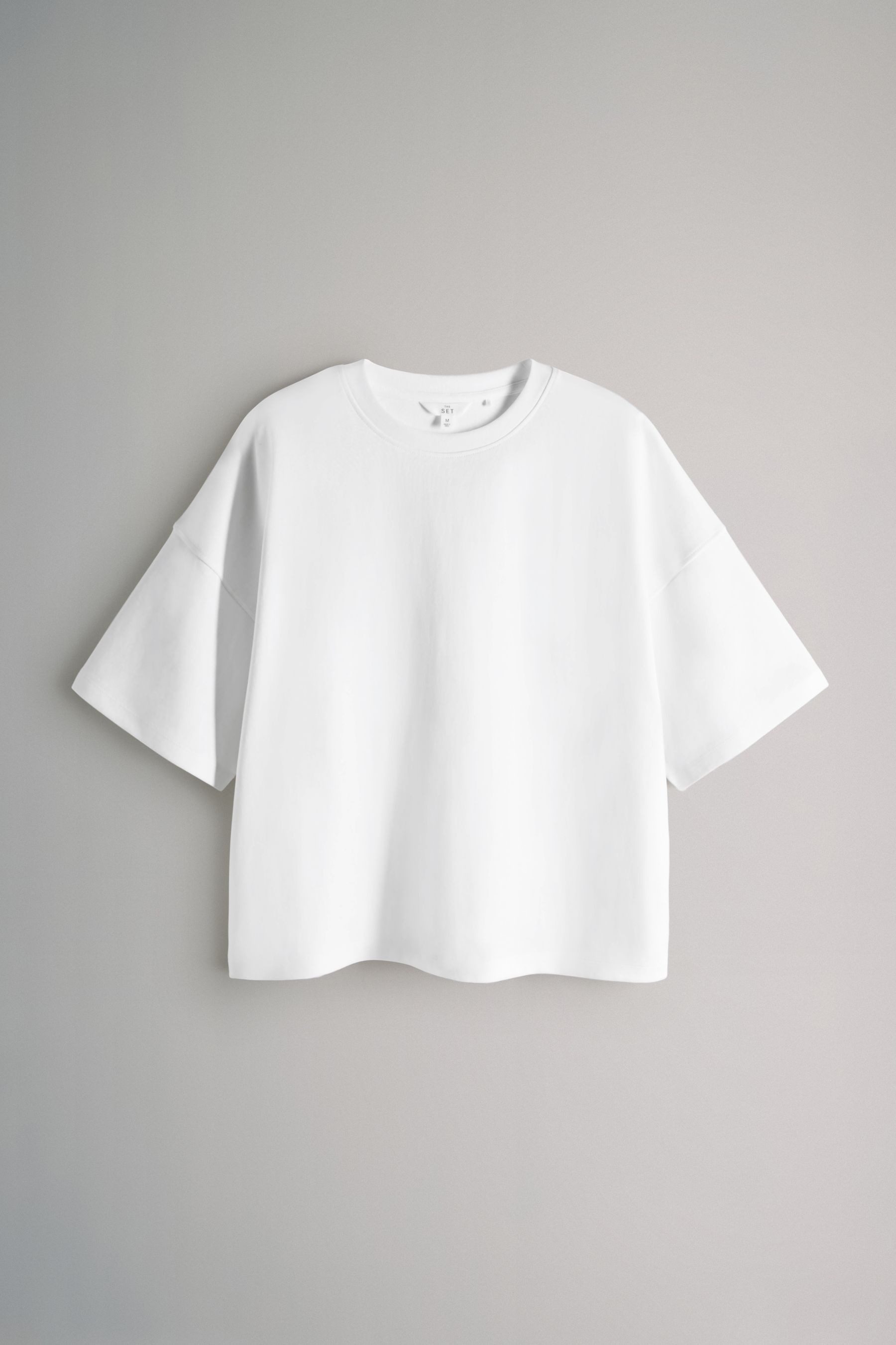 The Set T-Shirt The Set kastiges Premium-T-Shirt im 3er-Pack (3-tlg) günstig online kaufen