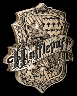 Figuren Shop GmbH Wanddekoobjekt Wandrelief Harry Potter Hufflepuff Wappen Wanddeko Fantasy Dekoration