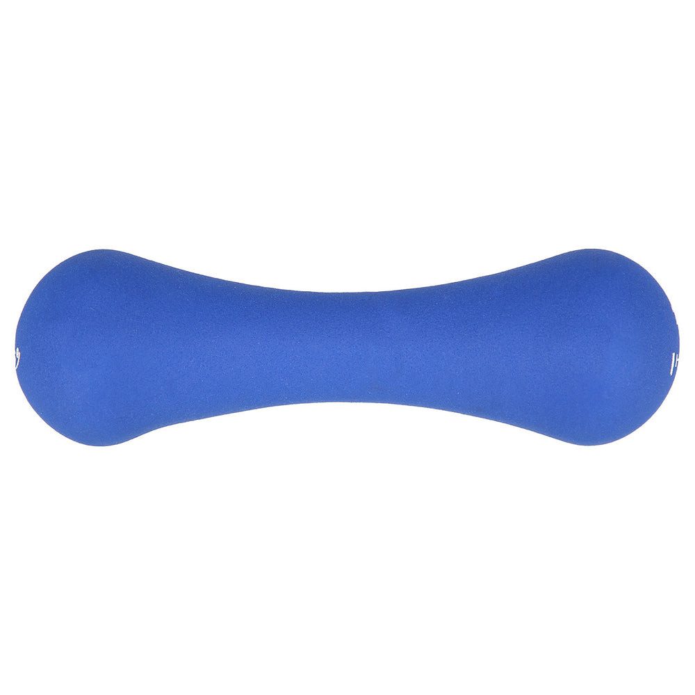 HMS Kurzhantel Gymnastikhantel Aerobichantel Trainingsgewicht, (Spar-Set, 2 kg), Gusseisen, Neoprenbeschichtung, griffige Knochenform