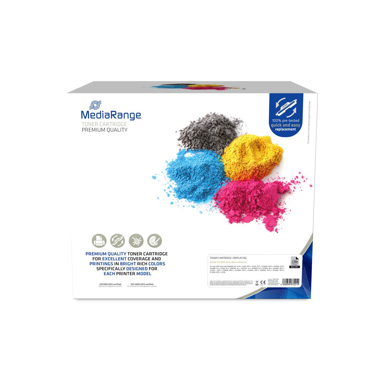 Mediarange Tonerkartusche MediaRange MRBTN2410 MediaRange Toner für Brother TN-2410 schwarz