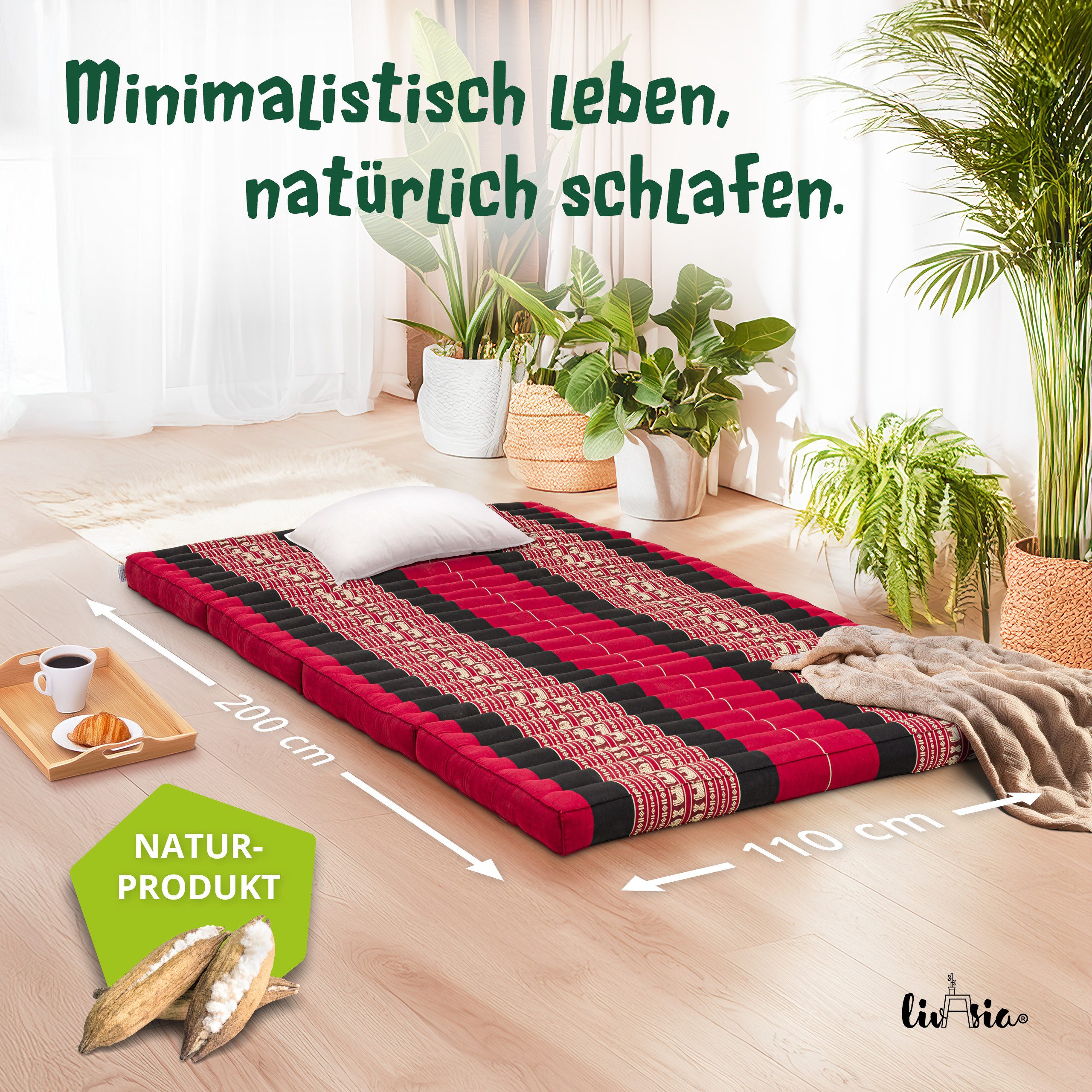 Klappmatratze Faltmatratze 110 cm breit (Classic) - günstig online kaufen