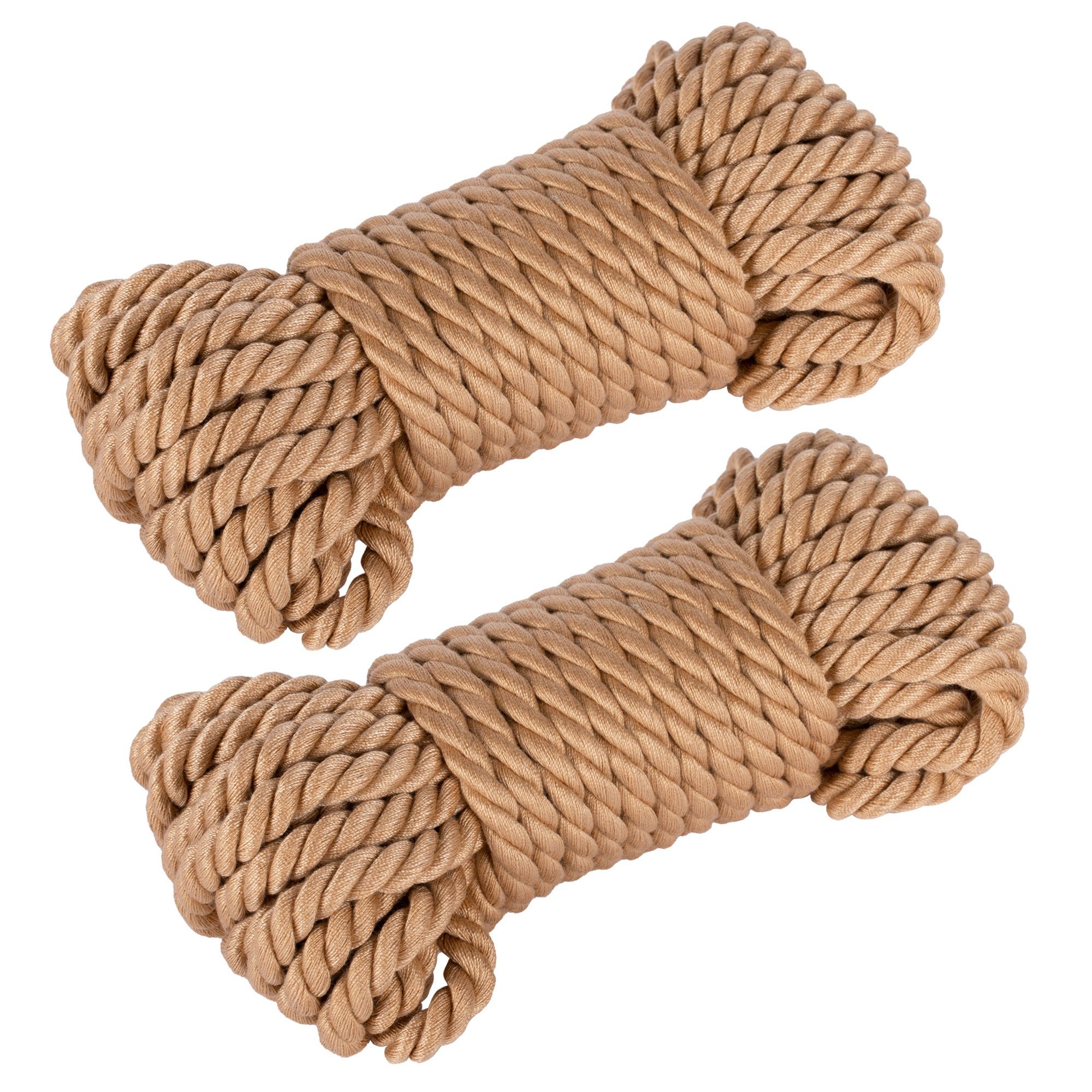 10 x weiches 2 Shibari Sandritas Bondage m BDSM Bondage-Seil Fesselspiele Baumwolle Seil