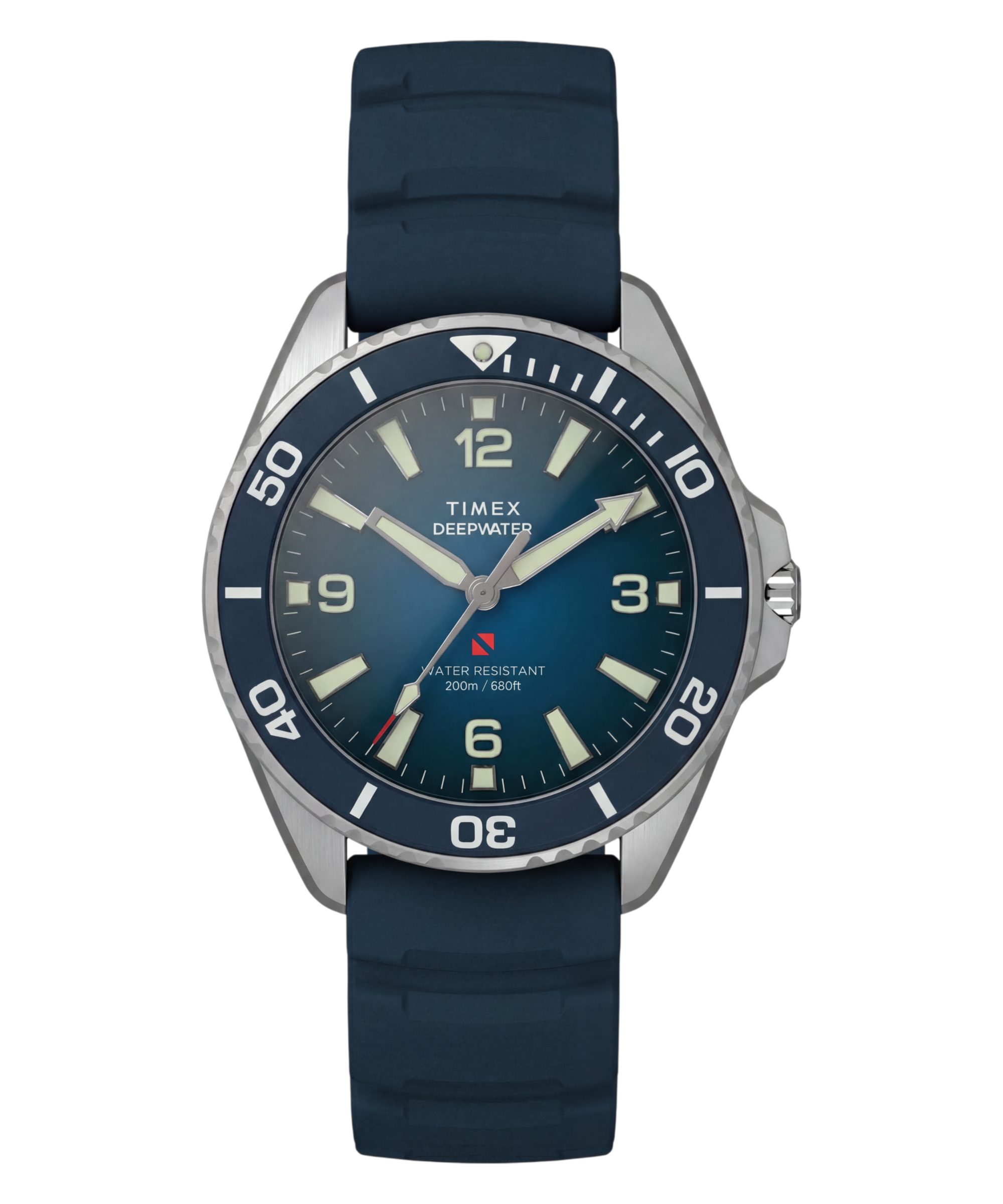 Timex Taucheruhr Deepwater Arctic 200 TW3A01900AJ, Quarzuhr, Armbanduhr, Damenuhr, Herrenuhr, analog, Beleuchtung