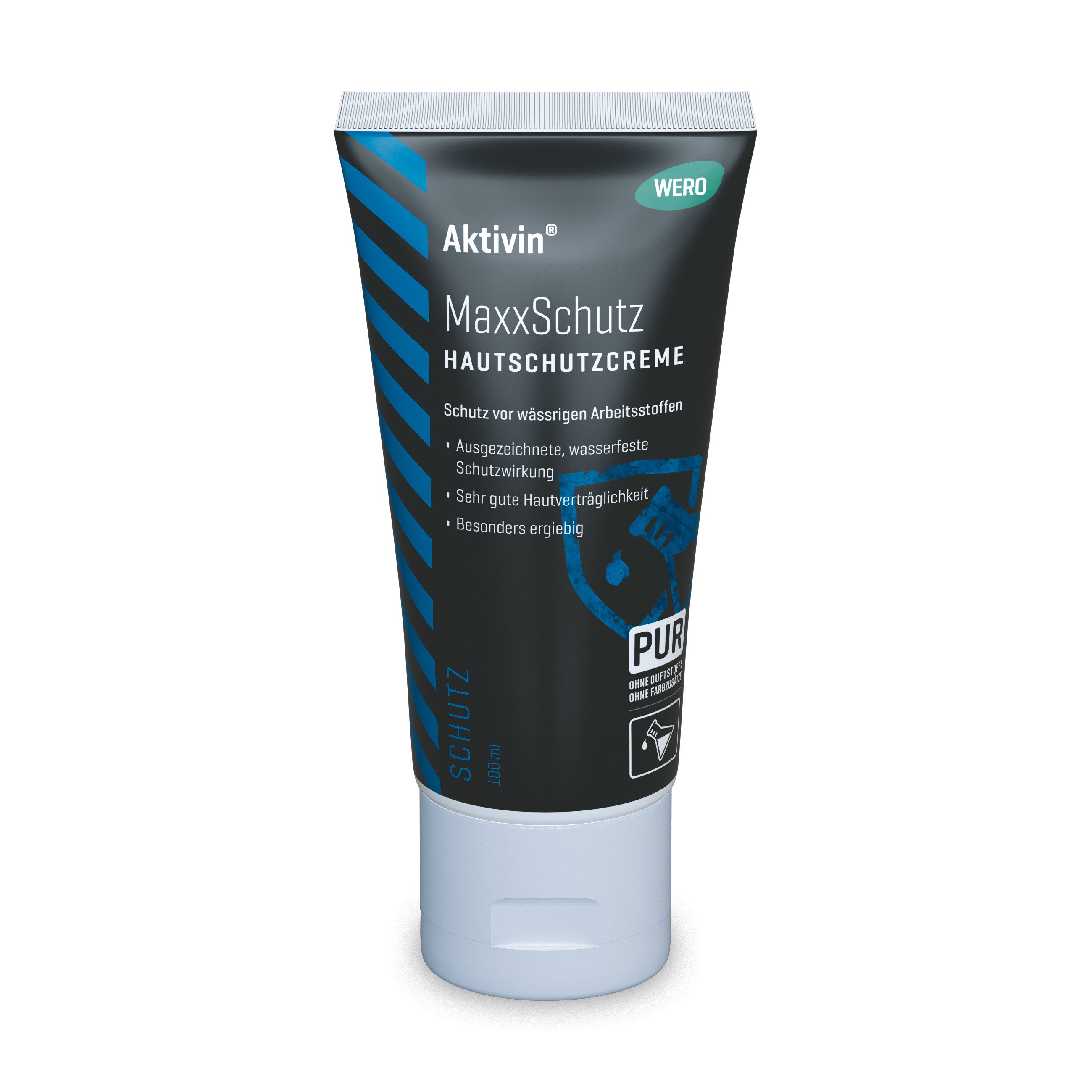 Aktivin® Hautcreme MaxxSchutz Hautschutzcreme - wasserfest & gute Haftfähigkeit, 100 ml
