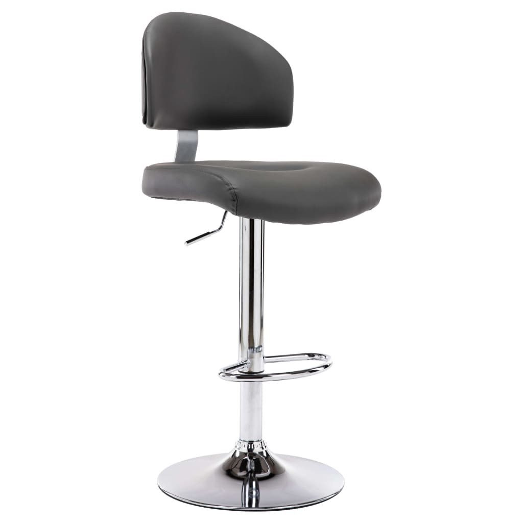 Barhocker Barhocker Grau Kunstleder