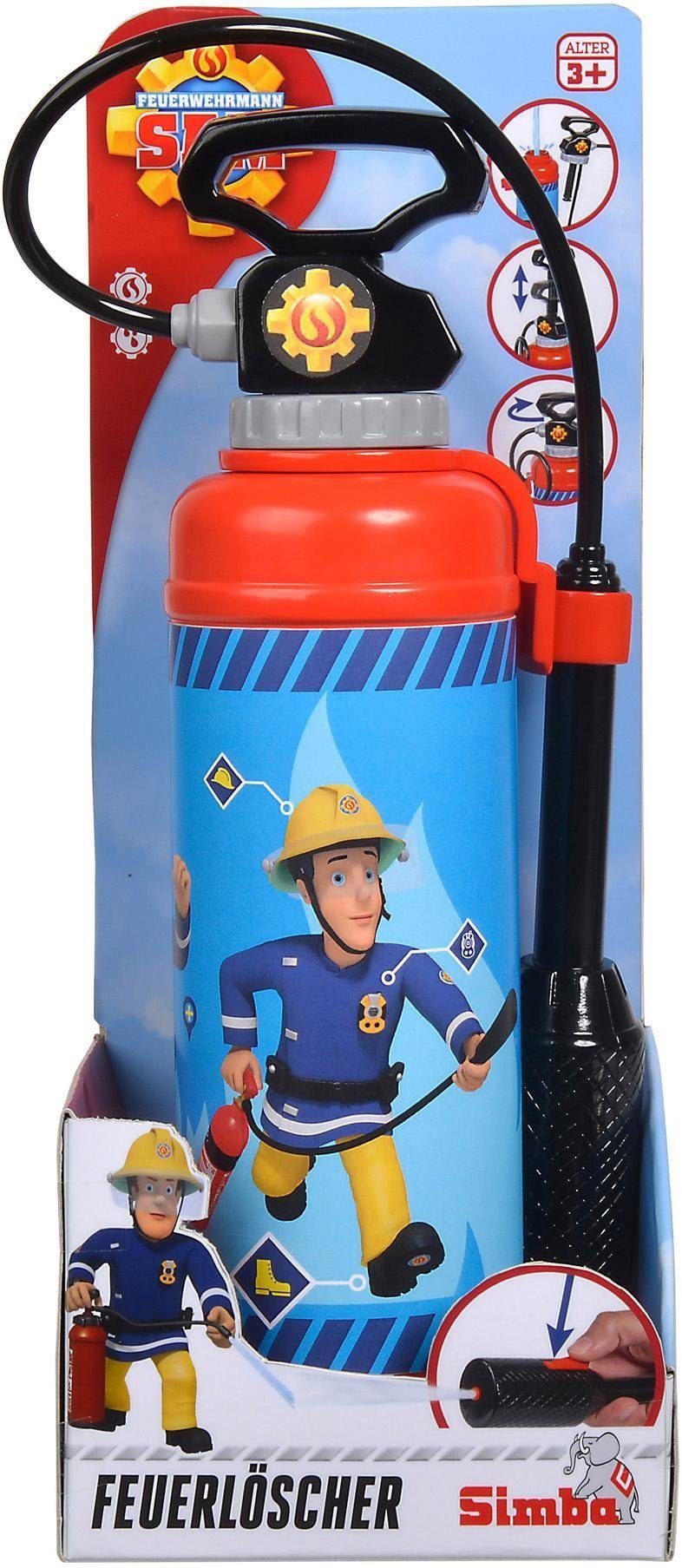 SIMBA Badespielzeug Feuerwehrmann Sam, Feuerlöscher Pro
