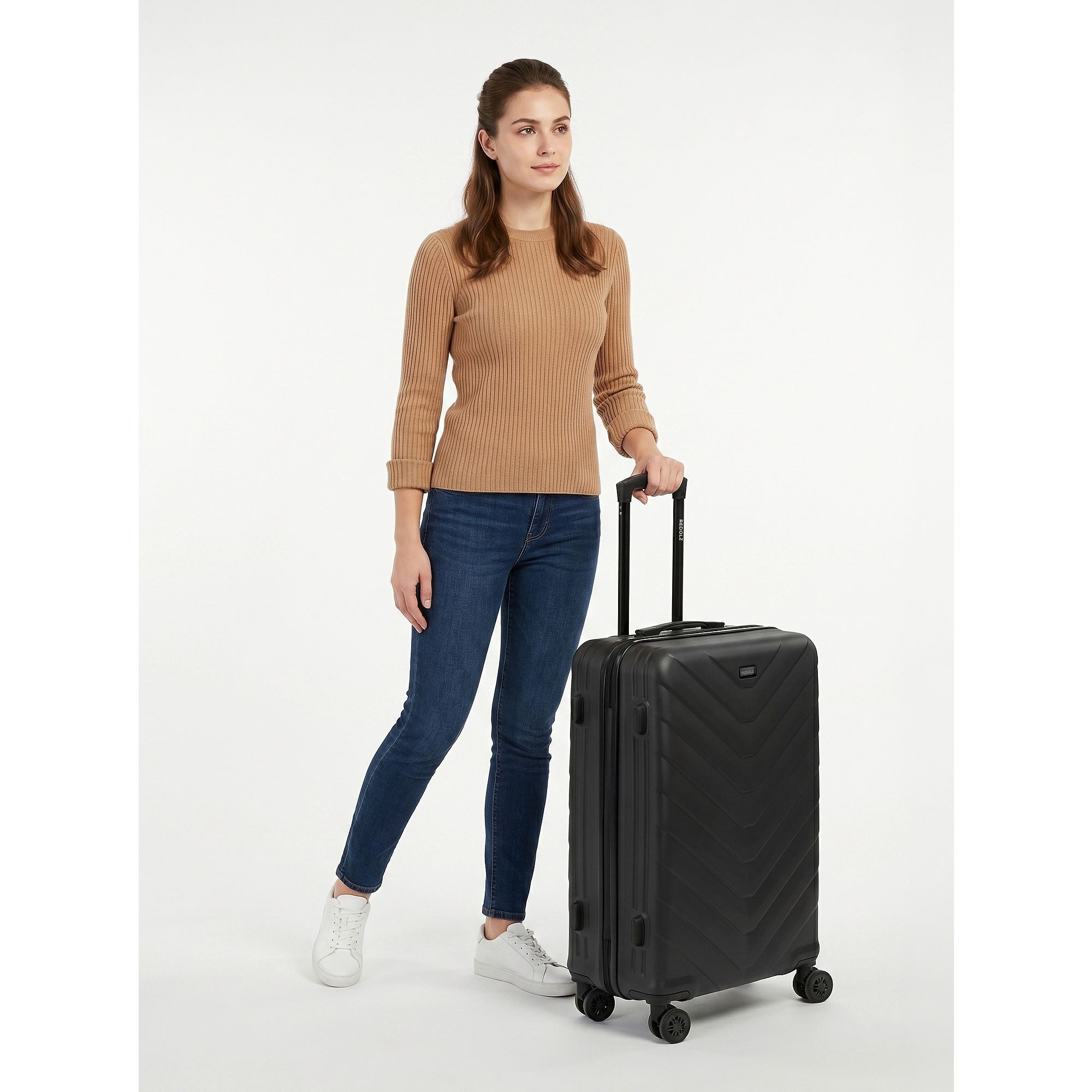 Redolz Hartschalen-Trolley Essentials 07, 4 Rollen, ABS
