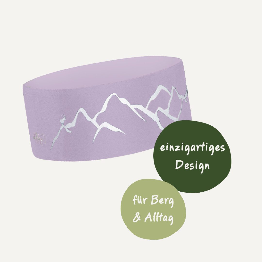 Gipfelgaudi Stirnband Outdoor Stirnband Atmungsaktiv & rutschfest, Ideal für Sport, Outdoor angenehmes und weiches Material für 100% Tragekomfort, elastisch