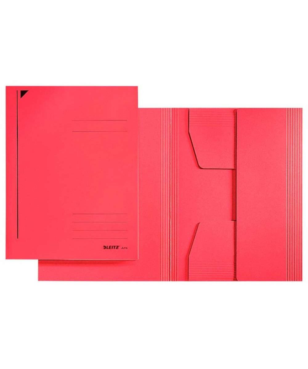 LEITZ Konferenzmappe LEITZ Jurismappe A4 rot (packung, 1-St., Jurismappe), 3 feste Innenklappen