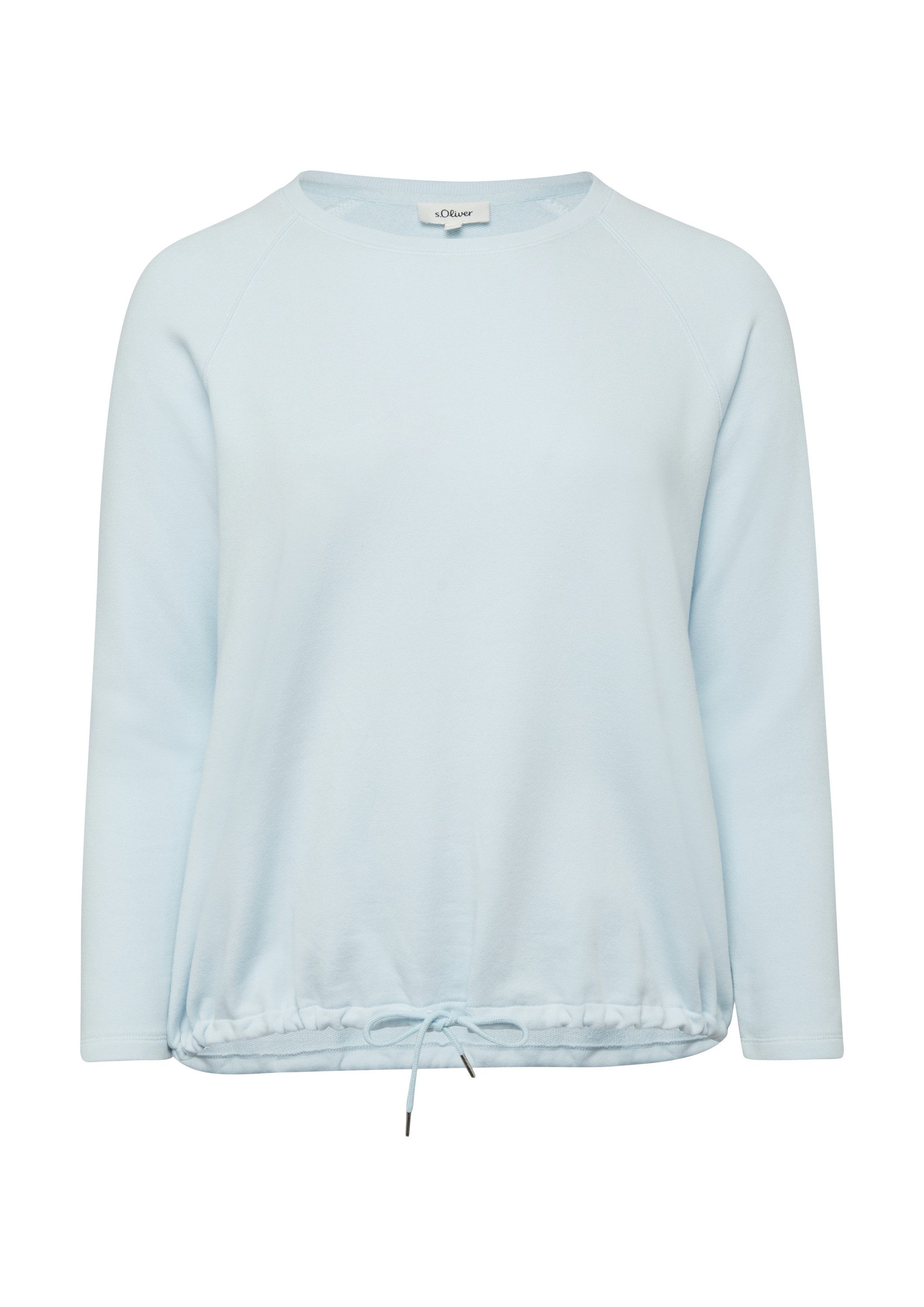 s.Oliver Sweatshirt Sweatshirt Sweatshirt im Relaxed Fit mit Rückenprint günstig online kaufen