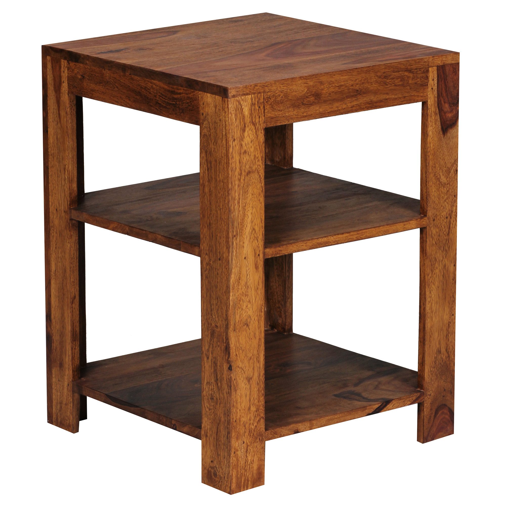 FINEBUY Standregal FB37100, Massivholz 44x44x60 cm günstig online kaufen