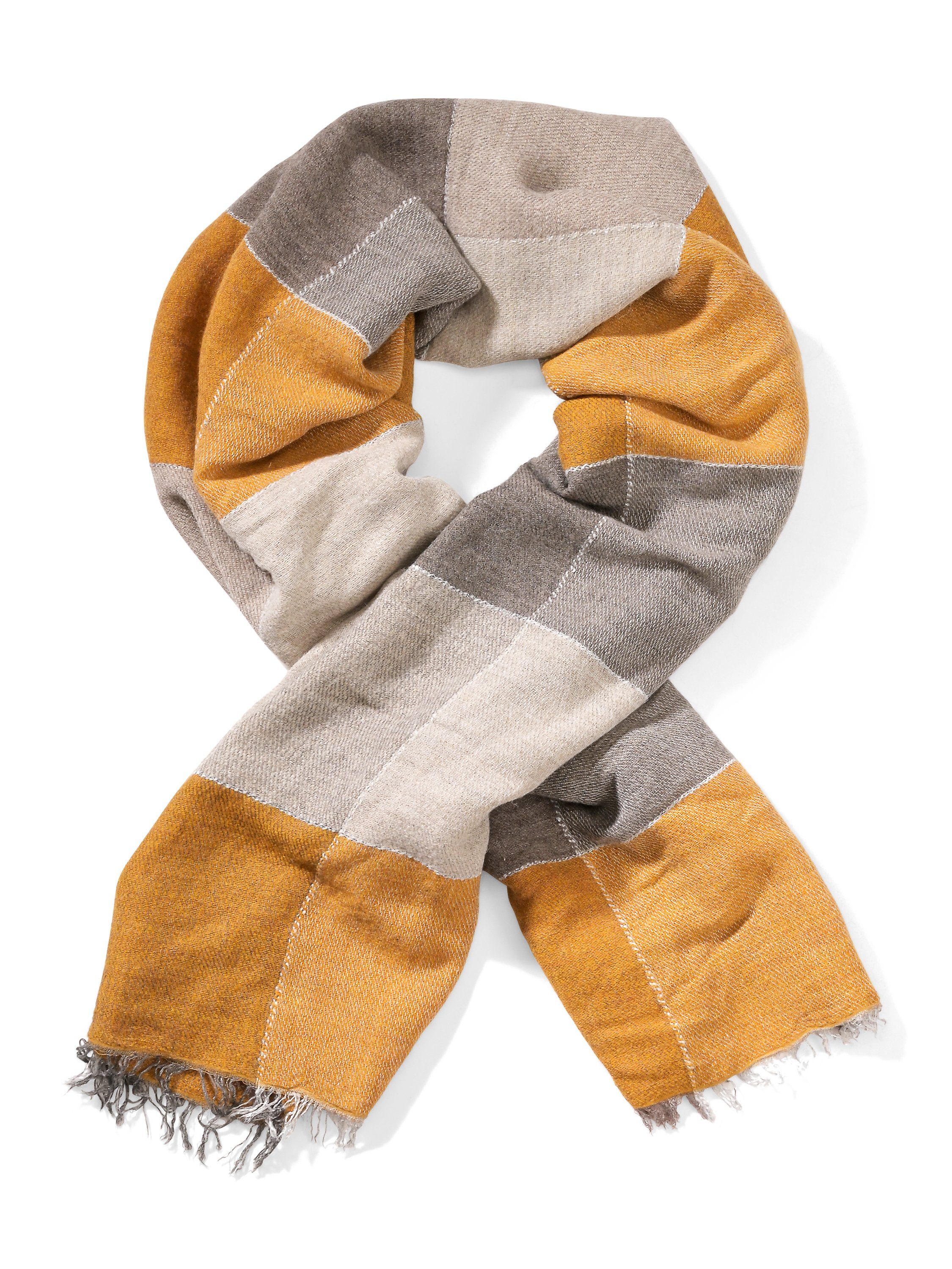 COLLEZIONE ALESSANDRO Wollschal Karla, (1-St), Made in Italy, luxuriöse Wärme