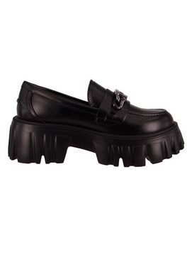 Buffalo 1624035 Lion Loafer Vegan Black Slipper