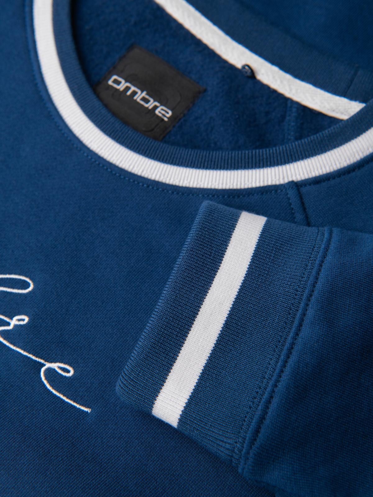 Sweatshirt Herren-Sweatshirt mit Raglanärmeln und kontrastierenden Details